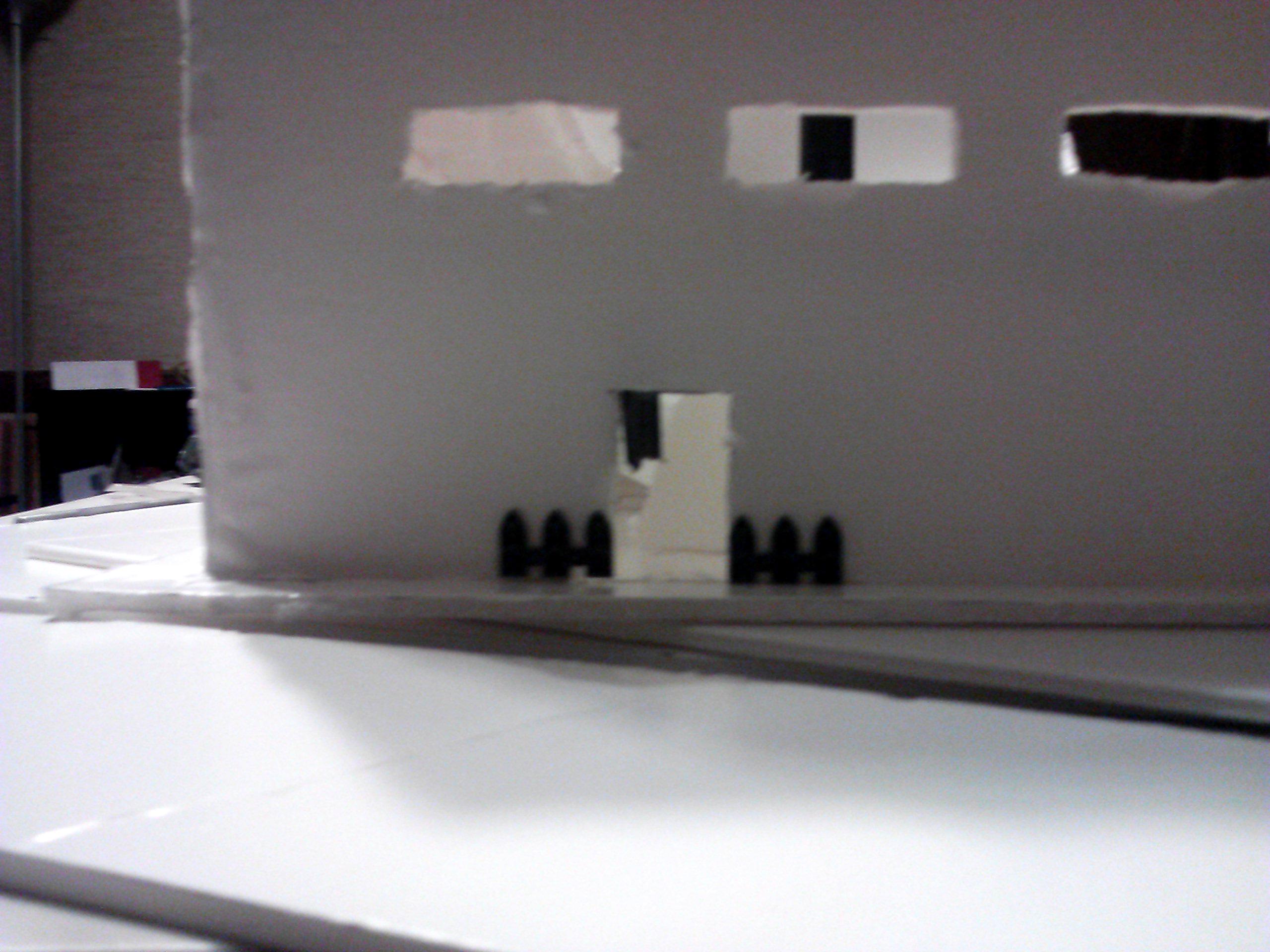 Ruins, Tau, Terrain, Side Door 2 wide
