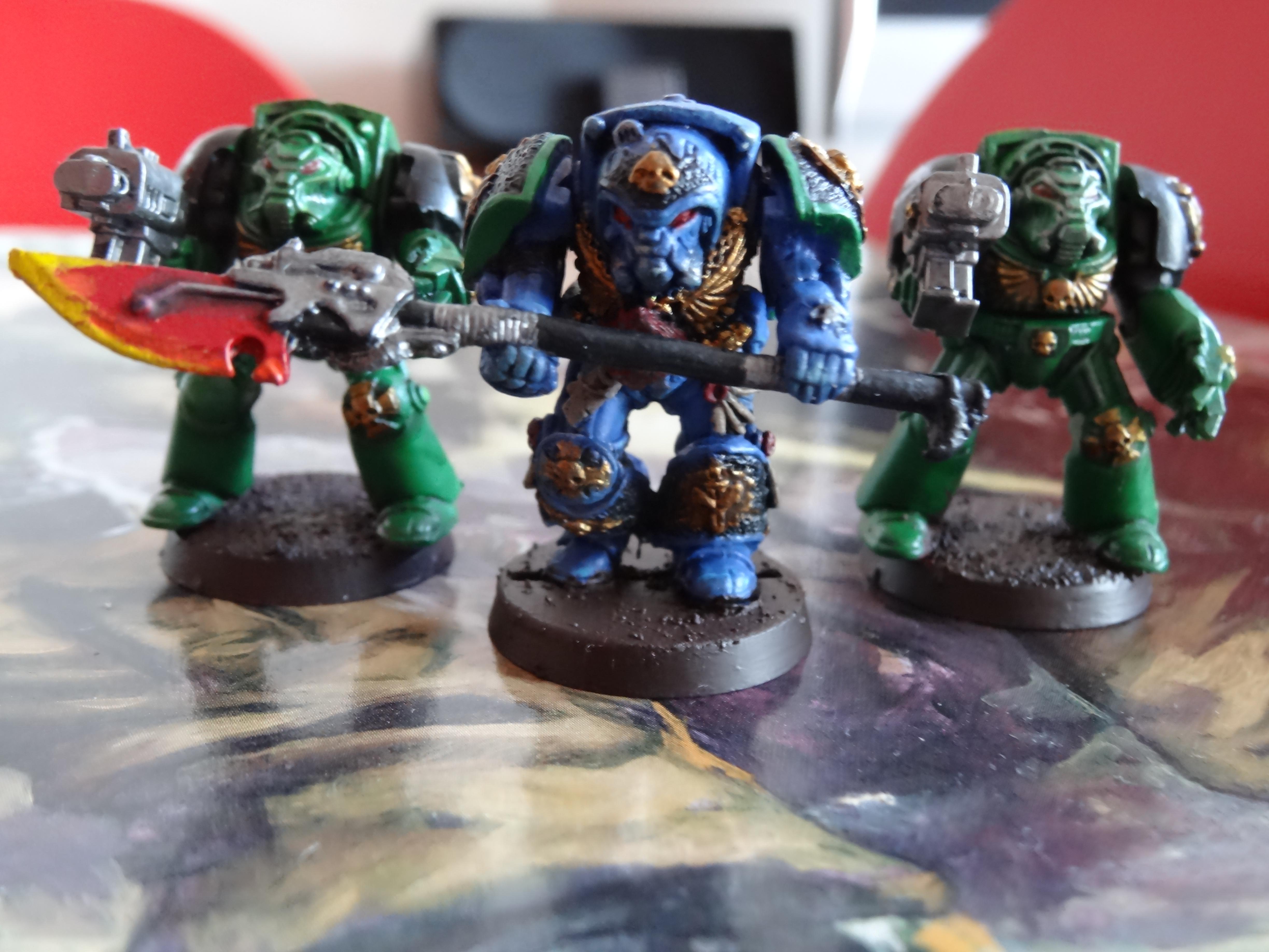 Grey Knights Terminator Librarian / Salamanders Terminator Librarian