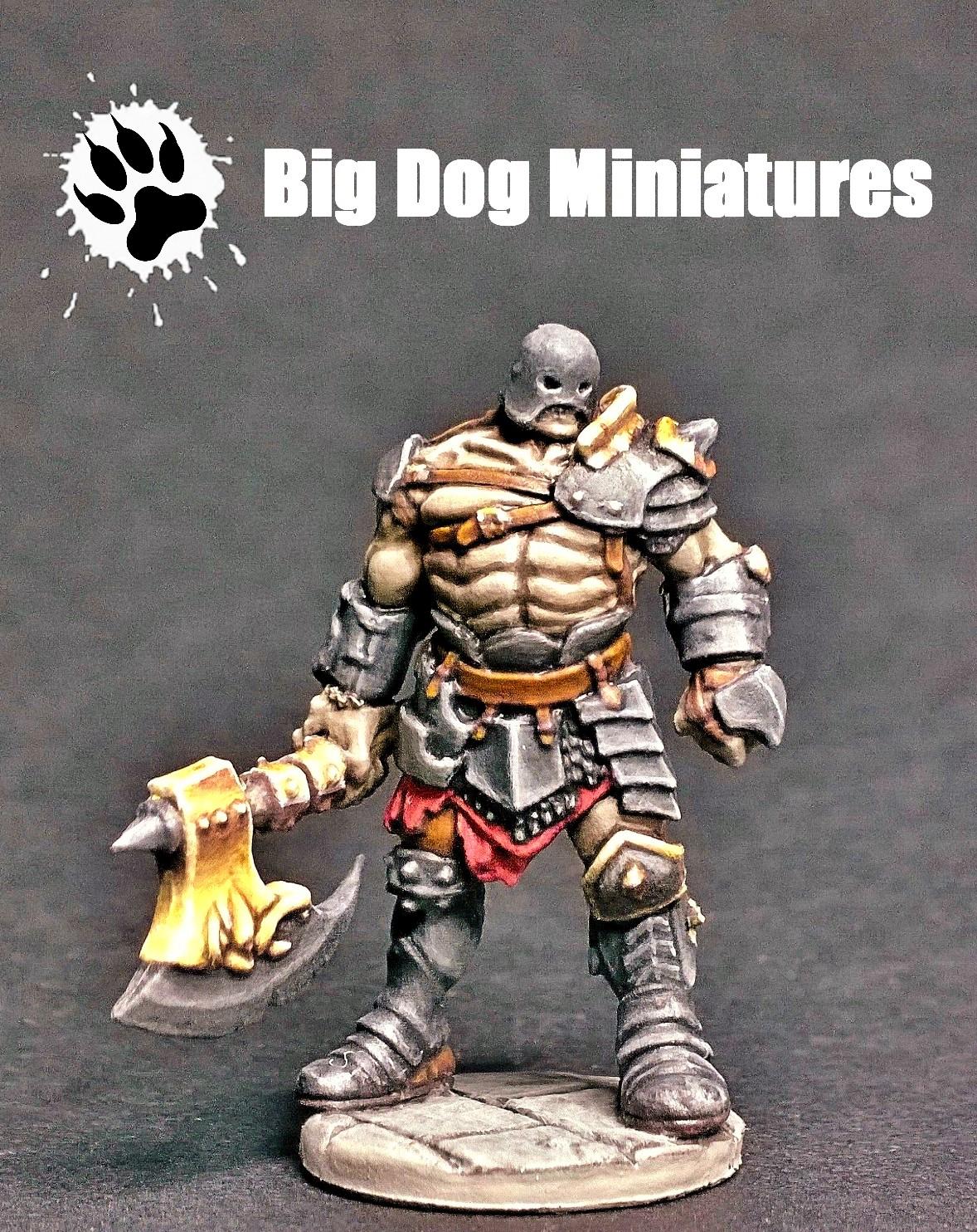 Big Dog Miniatures, Bones, Evil, Fighter, Reaper, Warriors