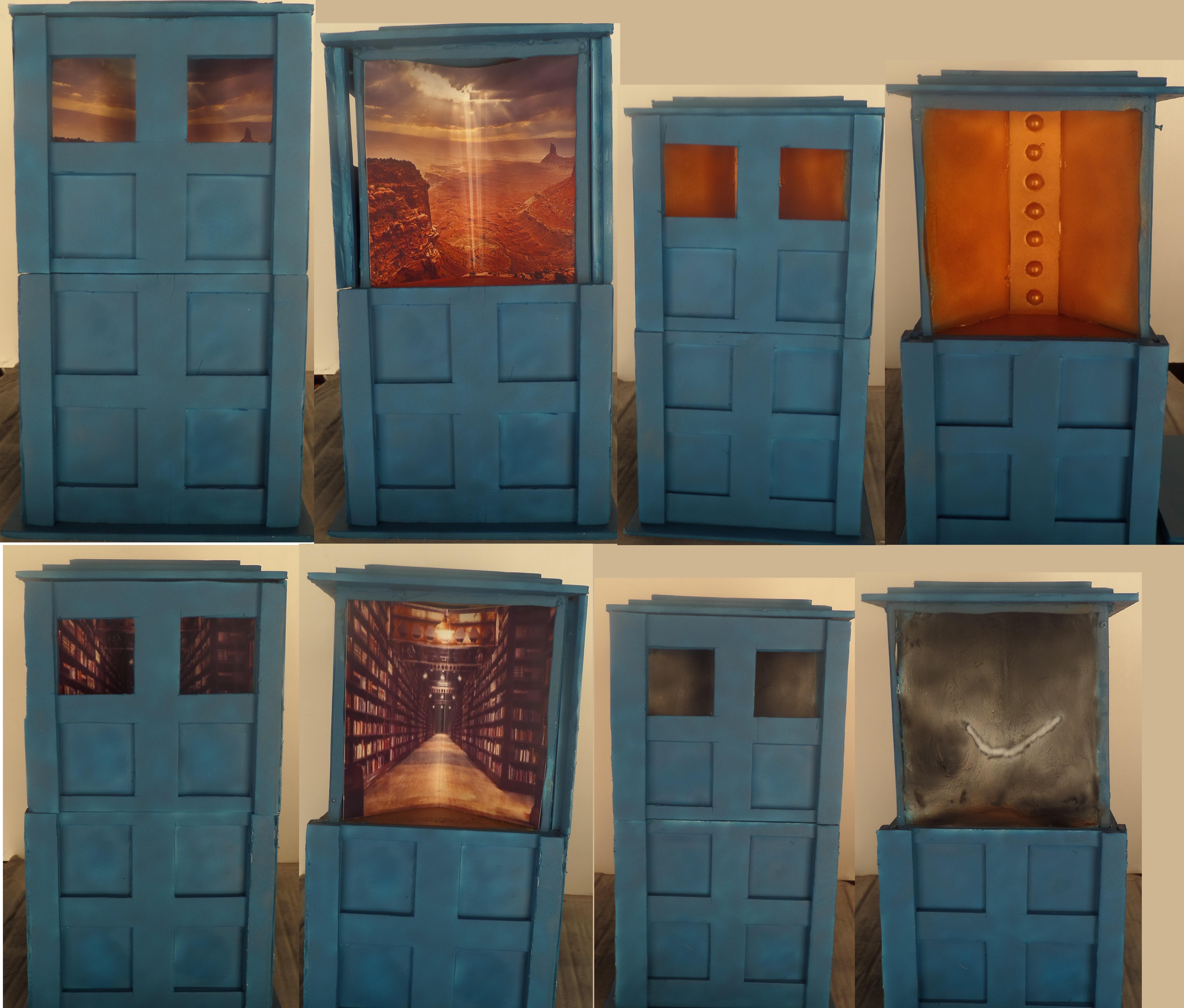 Diorama, Dr Who, Tardis