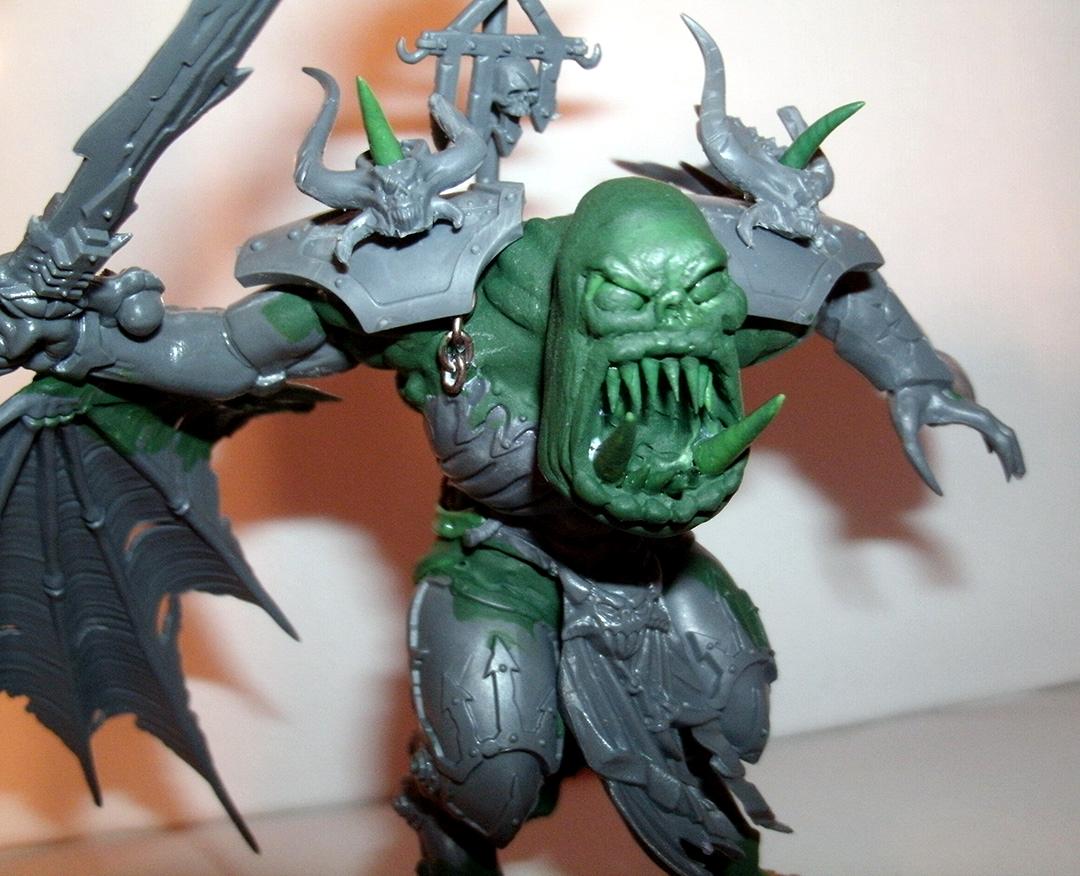 Chaos Tuska, Daemon-killa, Khorne, Orks, Warlord