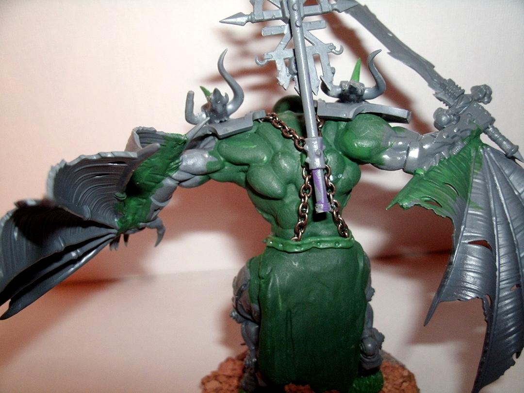 Chaos Tuska, Daemon-killa, Khorne, Orks, Warlord