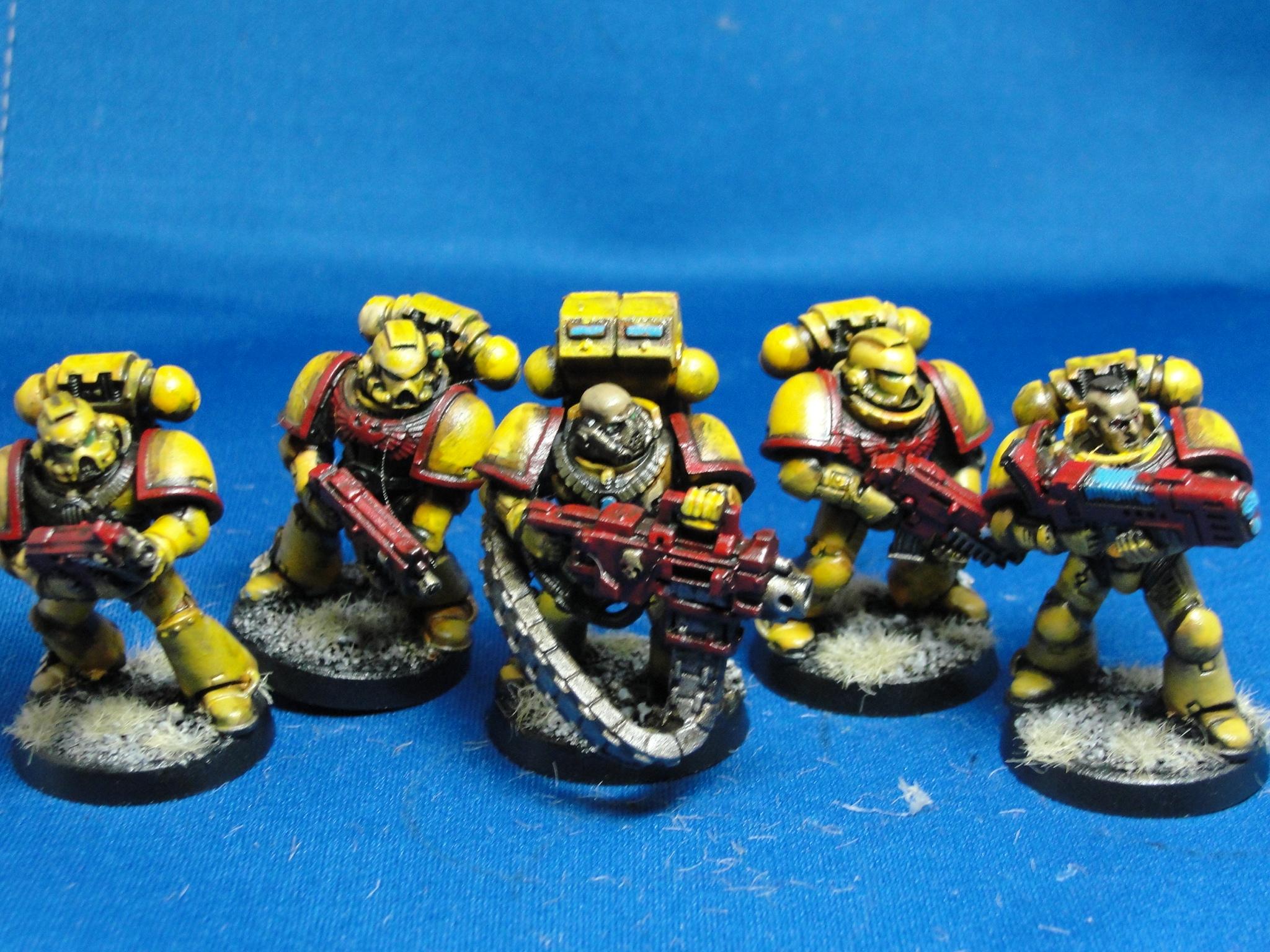 Warhammer 40k, Space Marines, Imperial Fists, Tactical Squad, 3rd ...