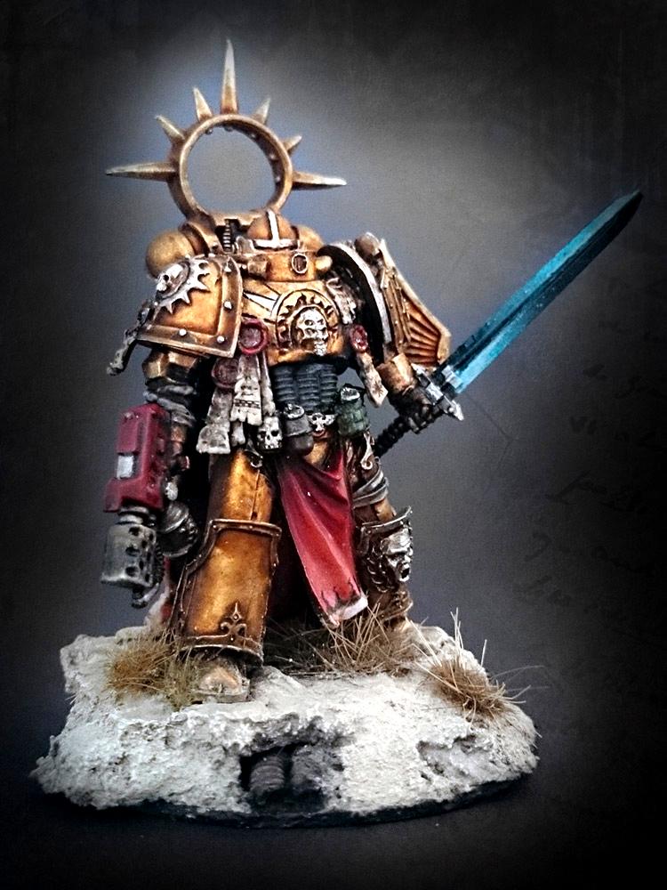 Astartes, Conversion, Gold, Inq28, Inquisimunda, Inquisitor, Space Marines, Sun Titan, True Scale