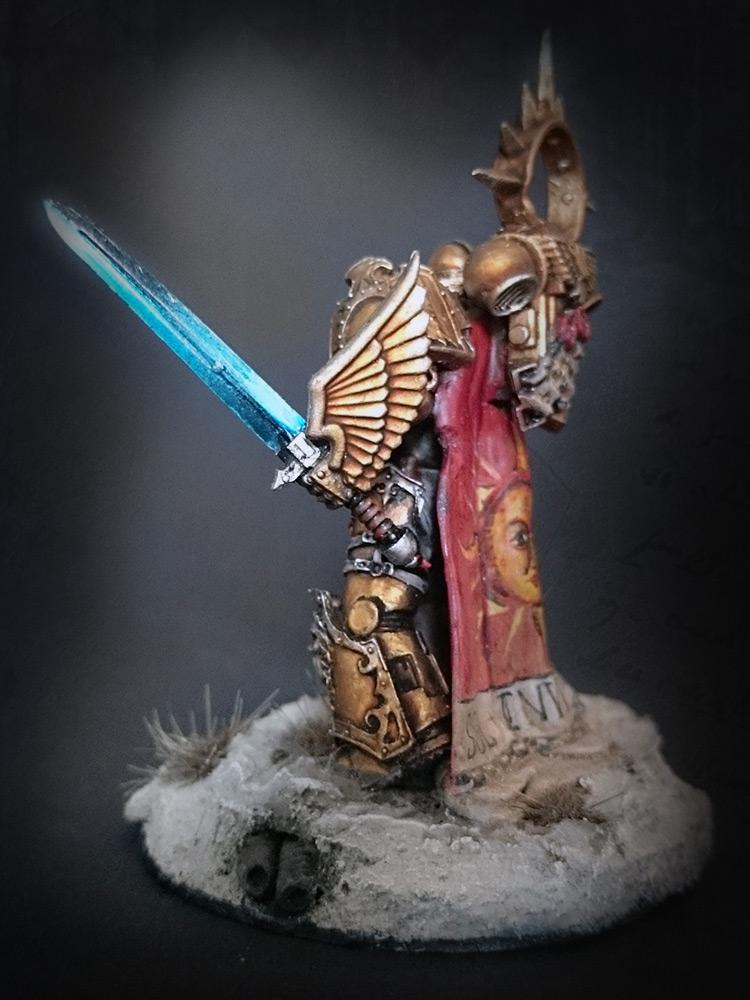 Astartes, Conversion, Gold, Inq28, Inquisimunda, Inquisitor, Space Marines, Sun Titan, True Scale