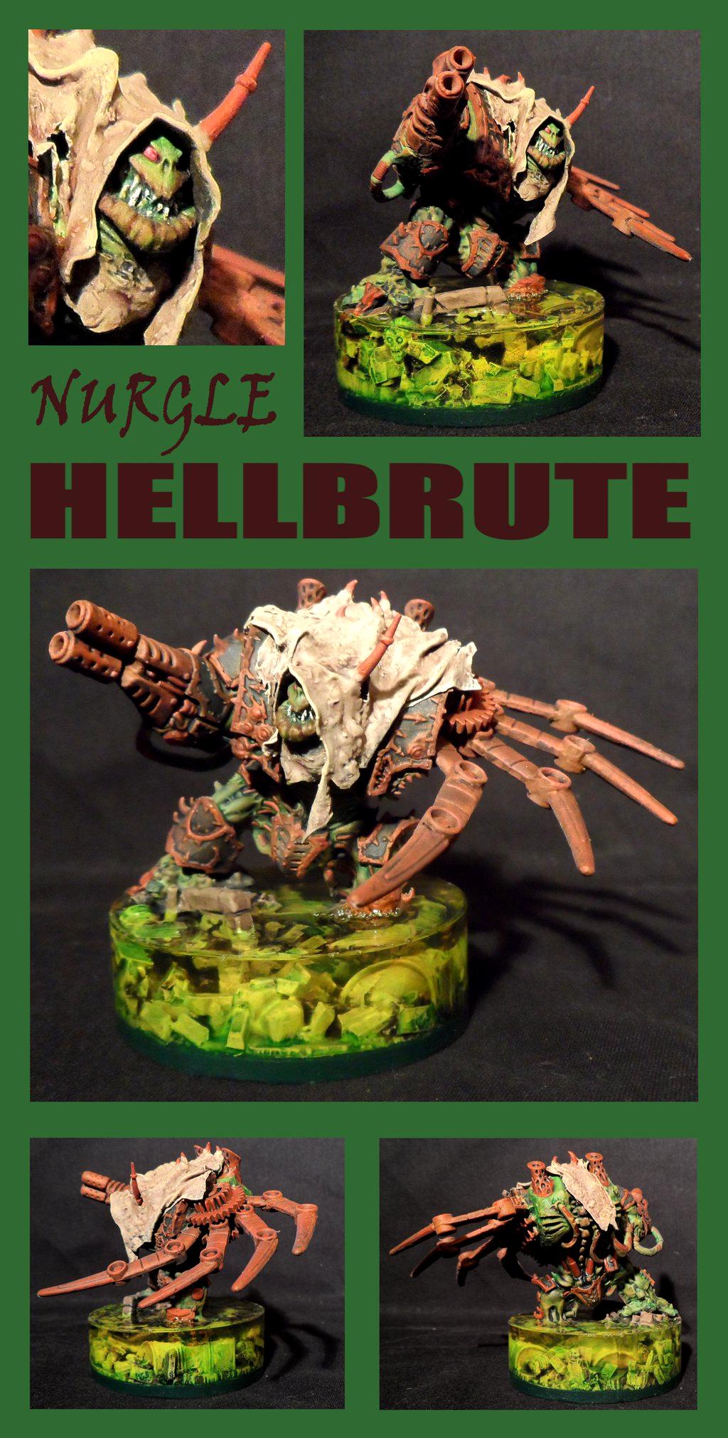 Chaos, Hellbrute, Nurgle, Warhammer 40,000