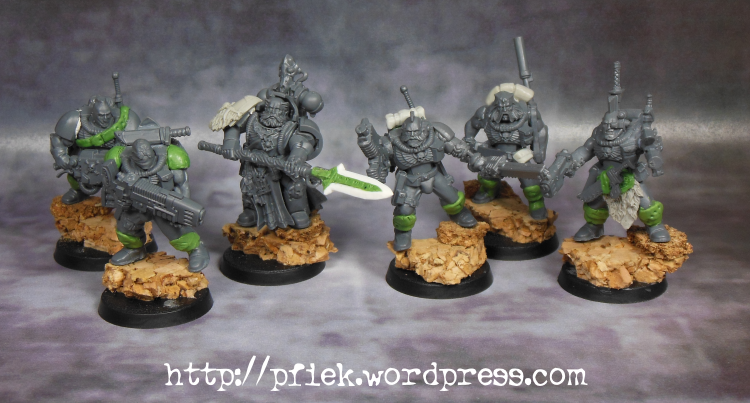 Conversion, Rune Priest, Space Wolves, Warhammer 40,000, Wolf Scouts, Work In Progress