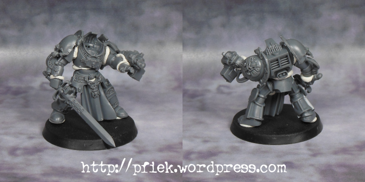 Conversion, Rune Priest, Terminator Armor, Warhammer 40,000, Work In Progress