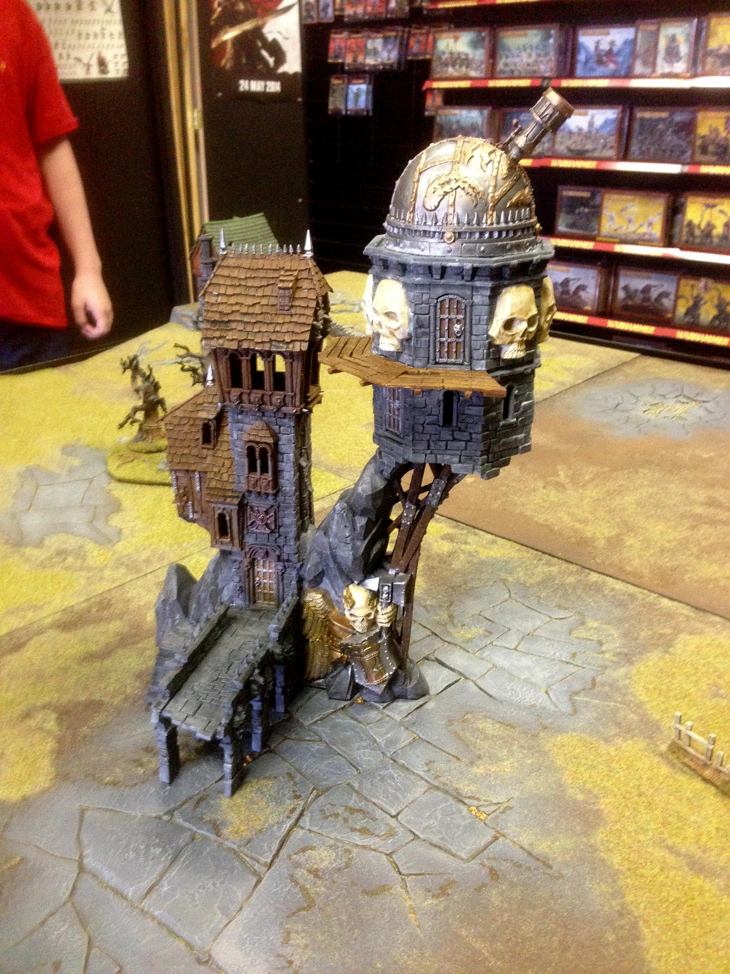 Astromancer, Lair Of The Astromancer, Observatory, Skullvane Manse, Terrain, Warhammer Fantasy, Wizard Tower