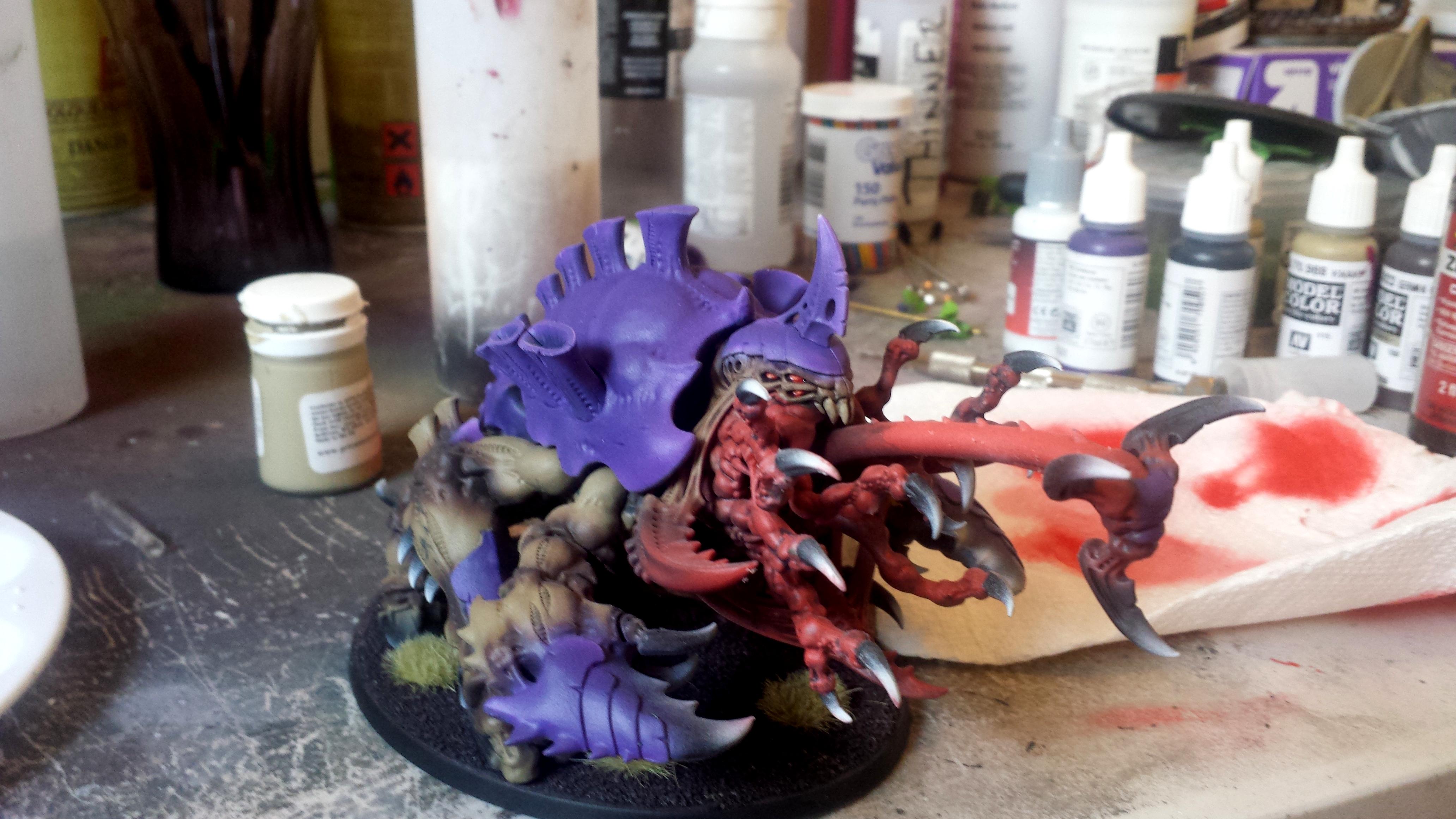 Awesome, Chitin, Creature, Haruspex, Monsterous, Purple, Tyranids