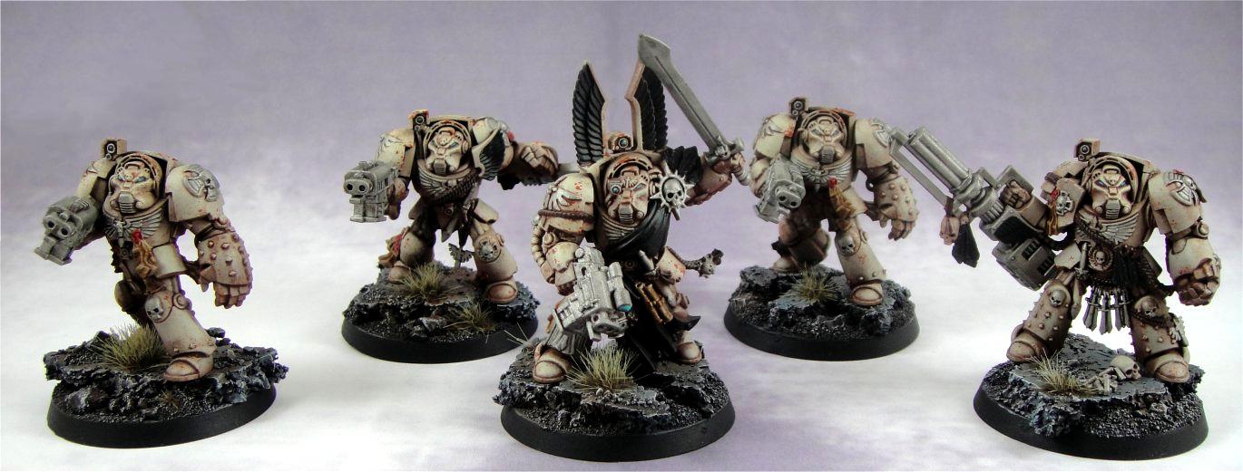 Battle Damge, Dark Angels, Space Marines, Warhammer 40,000