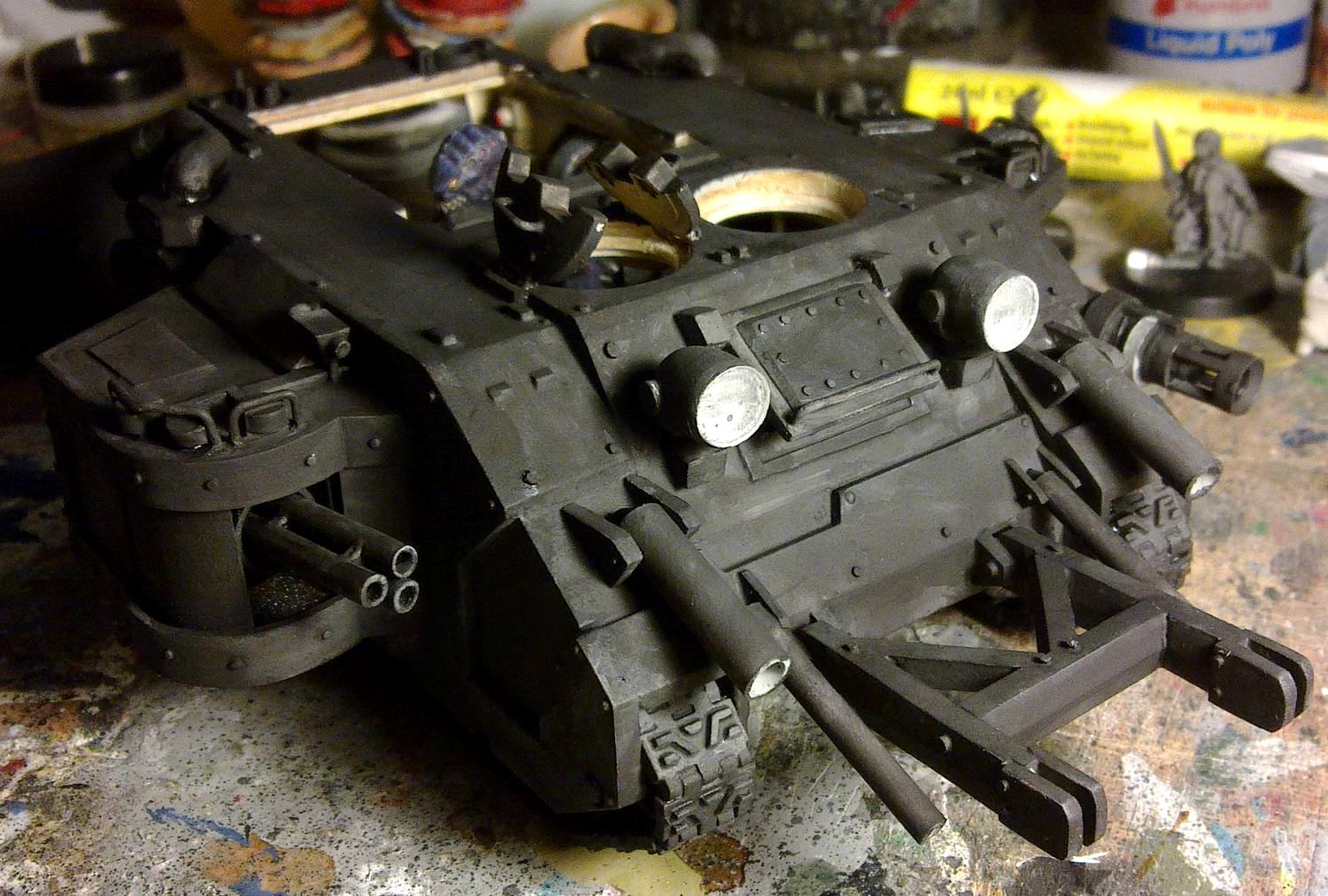 Predator basecoat; Painting has started... finally