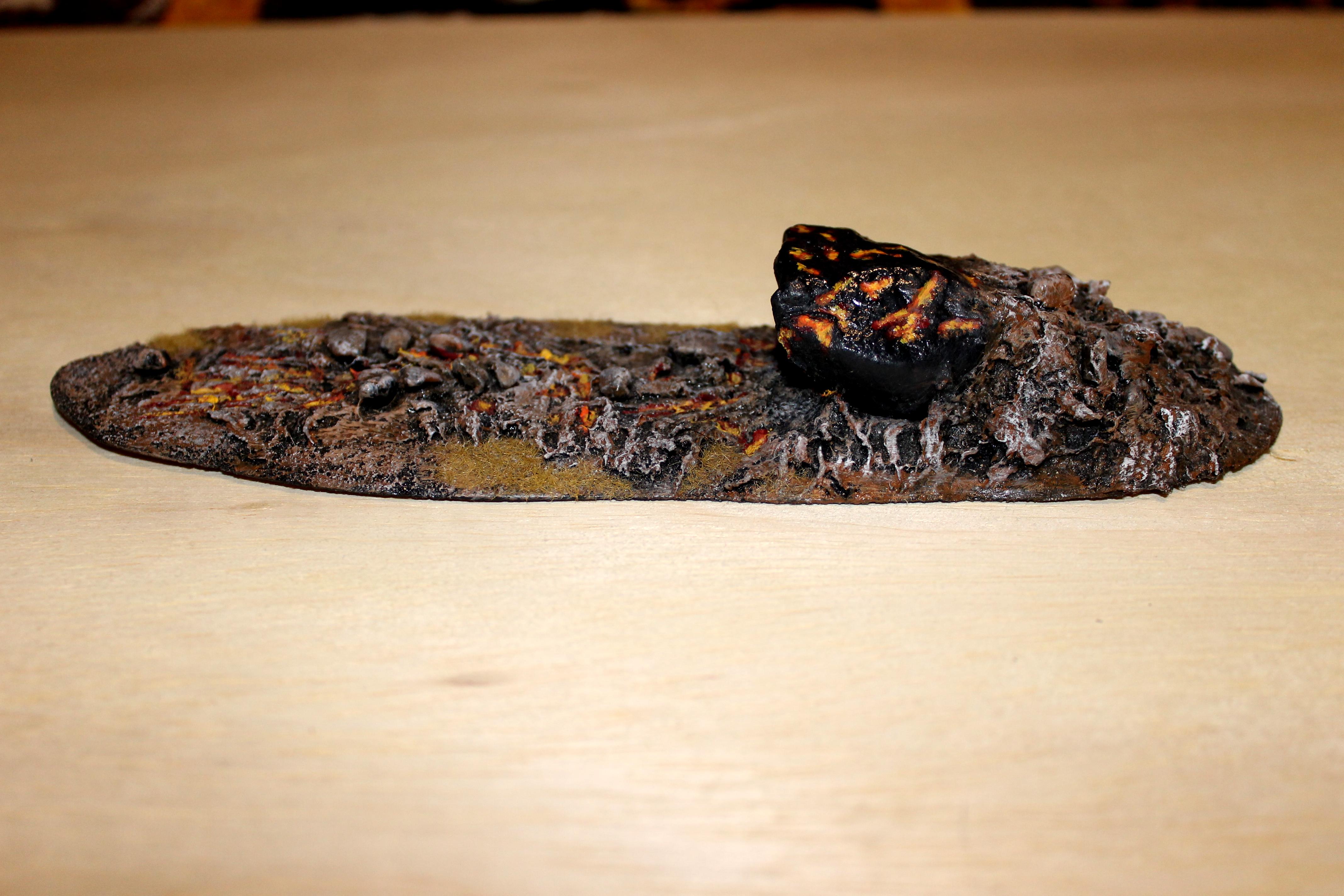 Asteroid, Crater, Grassland, Impact, Lava, Meteor, Mud, Rock, Space, Terrain