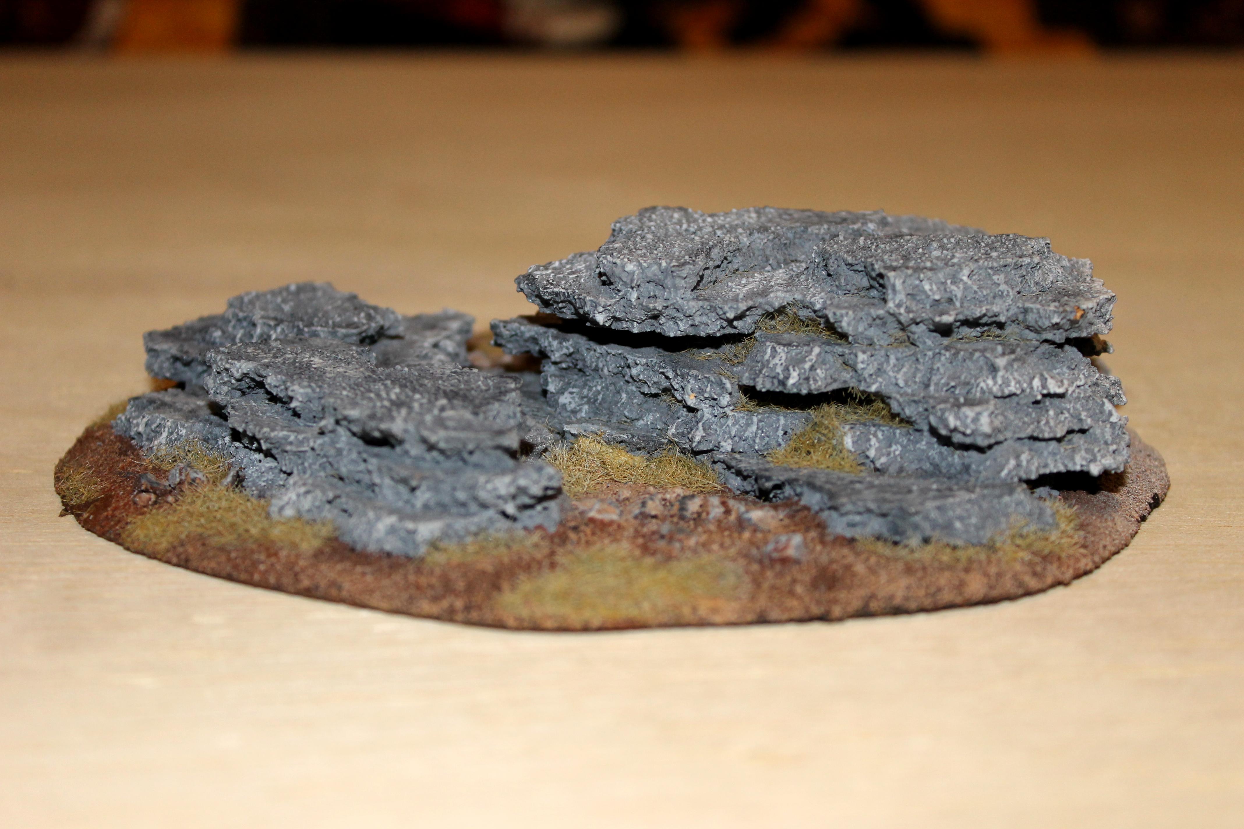 Grassland, Outccropping, Rock, Small, Terrain