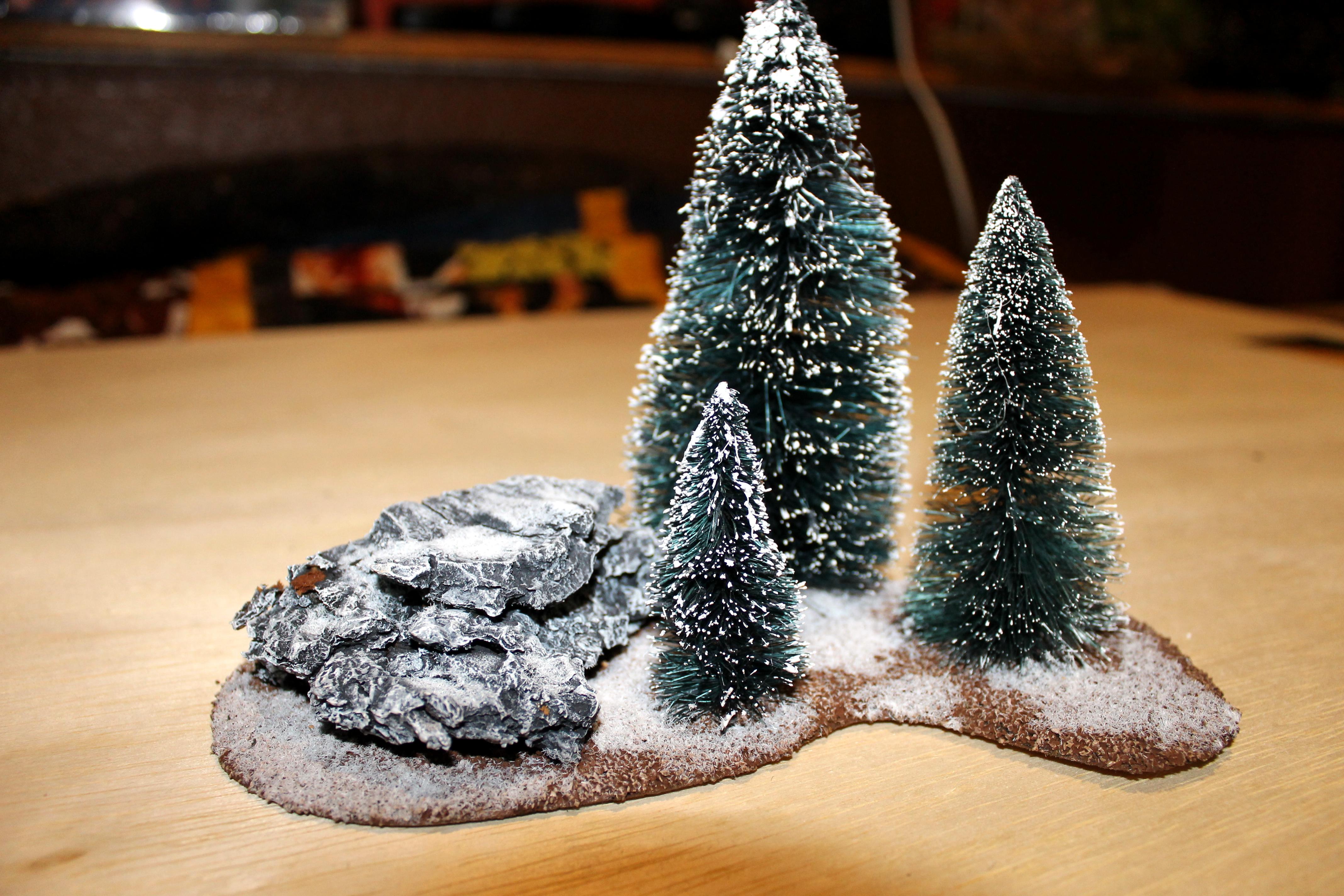 Forest, Ice, Icy, Rocks, Snow, Trees