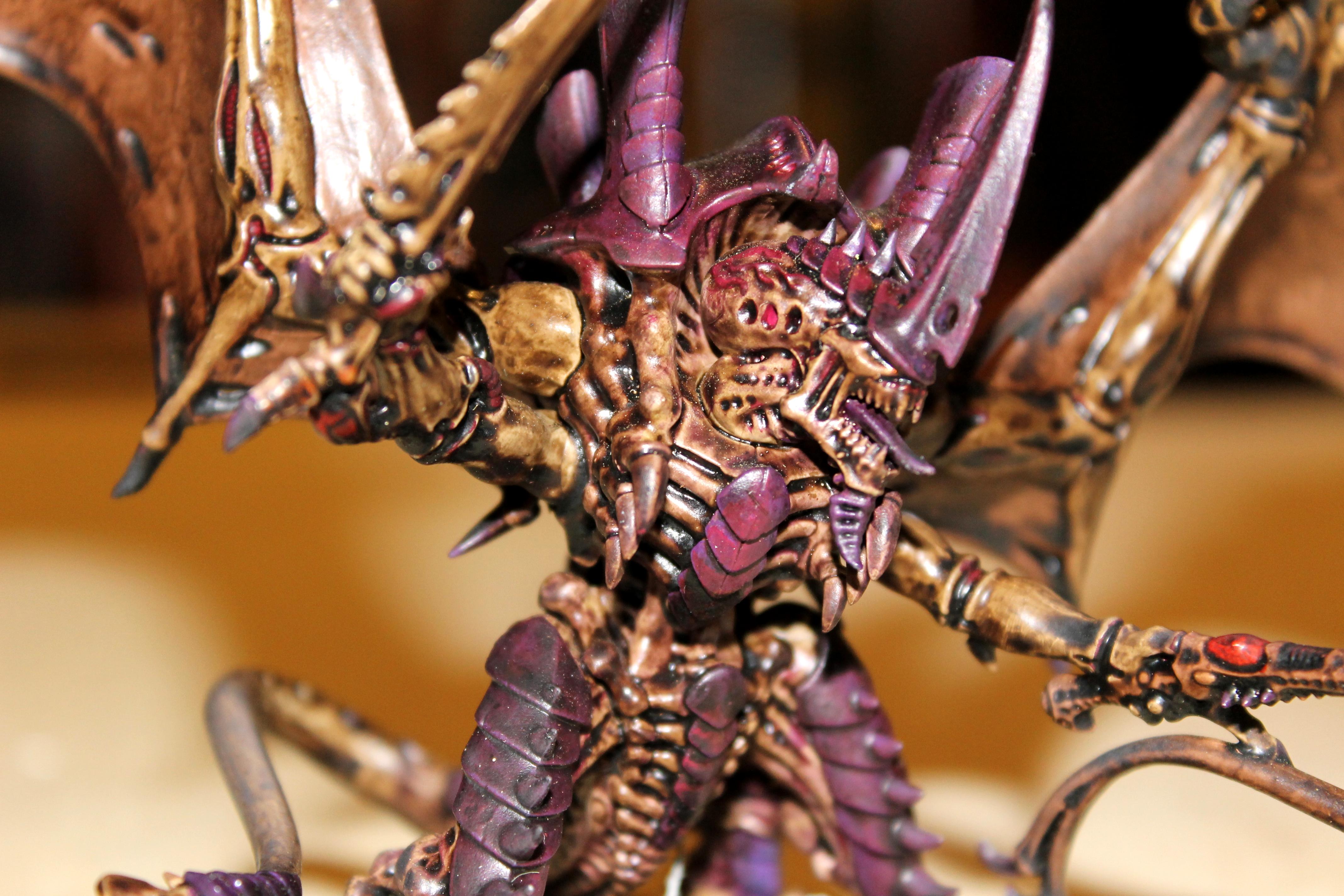 Bonesword, Evil, Hive Fleet, Hive Tyrant, Hive Tyrant With Wings, Lash Whip, Nid, Scything Talon, Tyranids, Winged