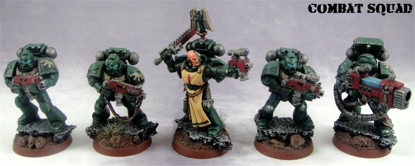 Battle Damge, Dark Angels, Space Marines, Warhammer 40,000