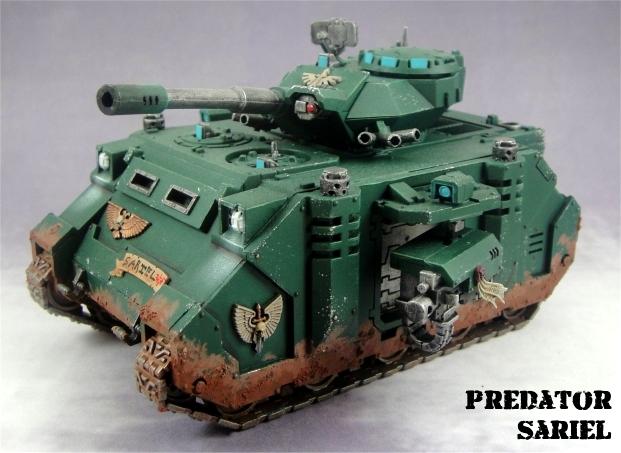 Battle Damge, Dark Angels, Space Marines, Warhammer 40,000
