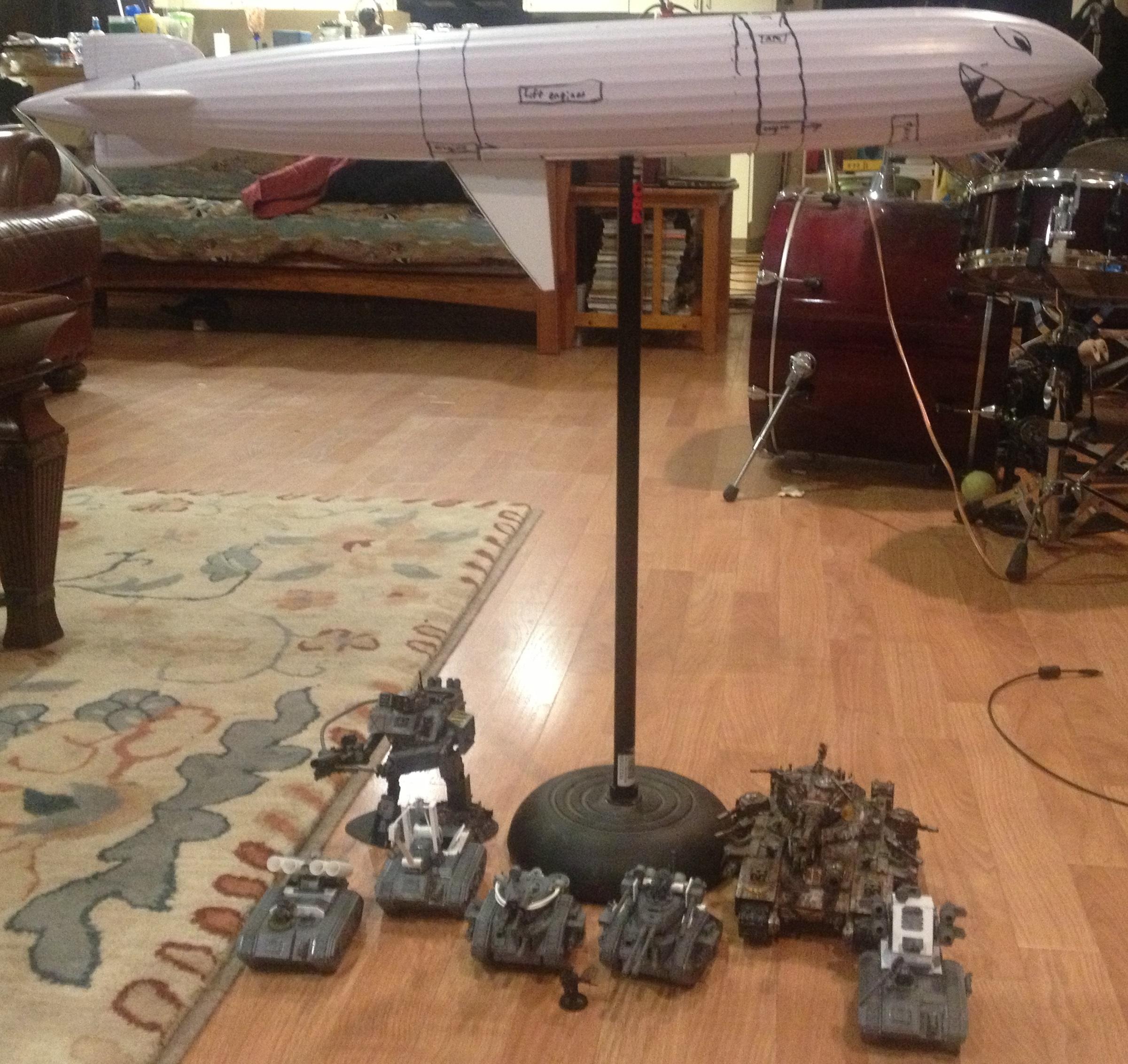 Airship, Blimp, Imperial Guard, Zeppelin