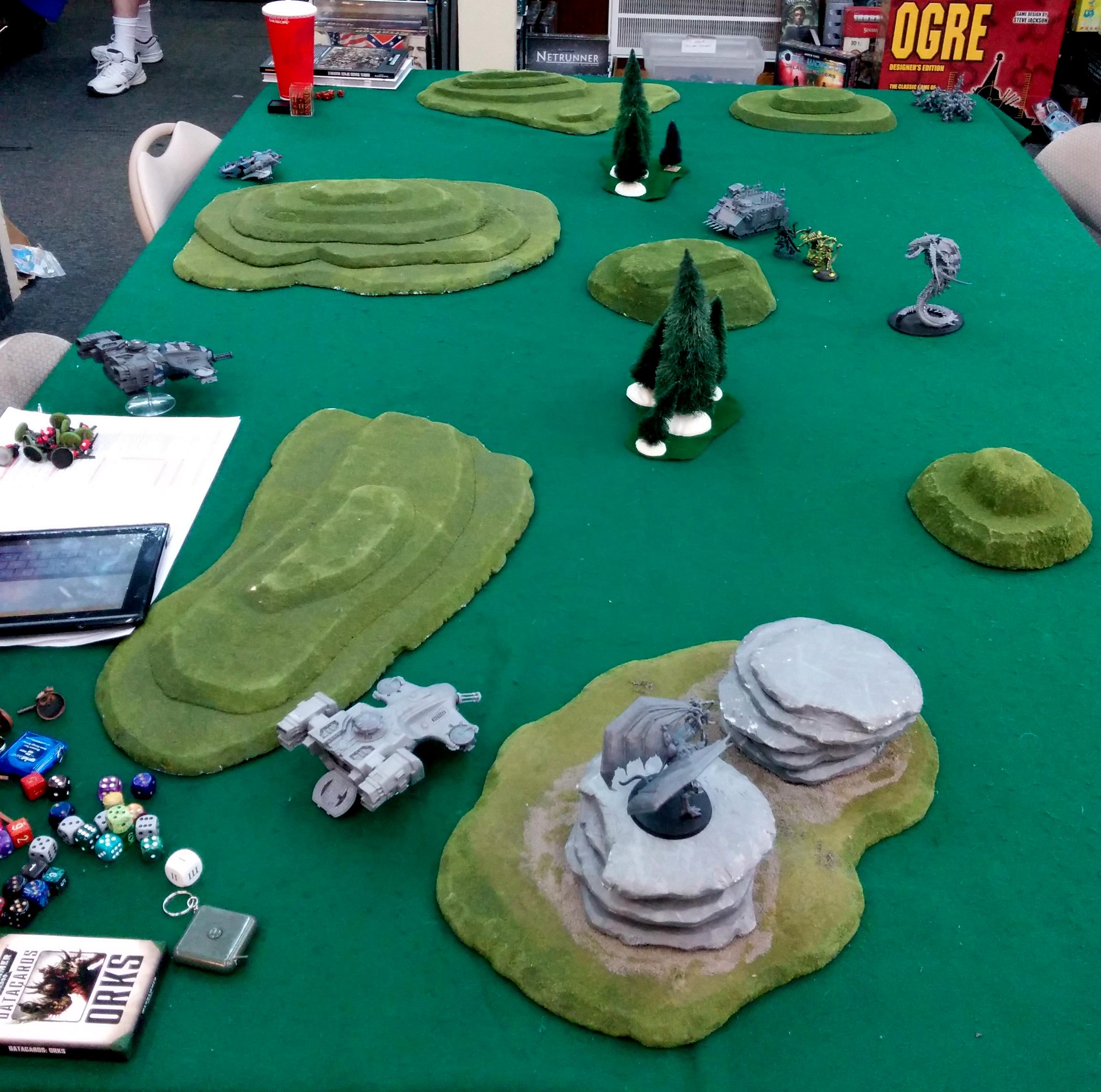 Battle Report, Chaos, Tau
