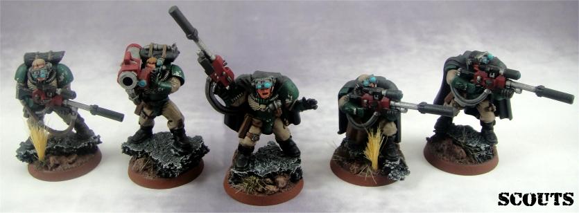 Battle Damge, Dark Angels, Space Marines, Warhammer 40,000