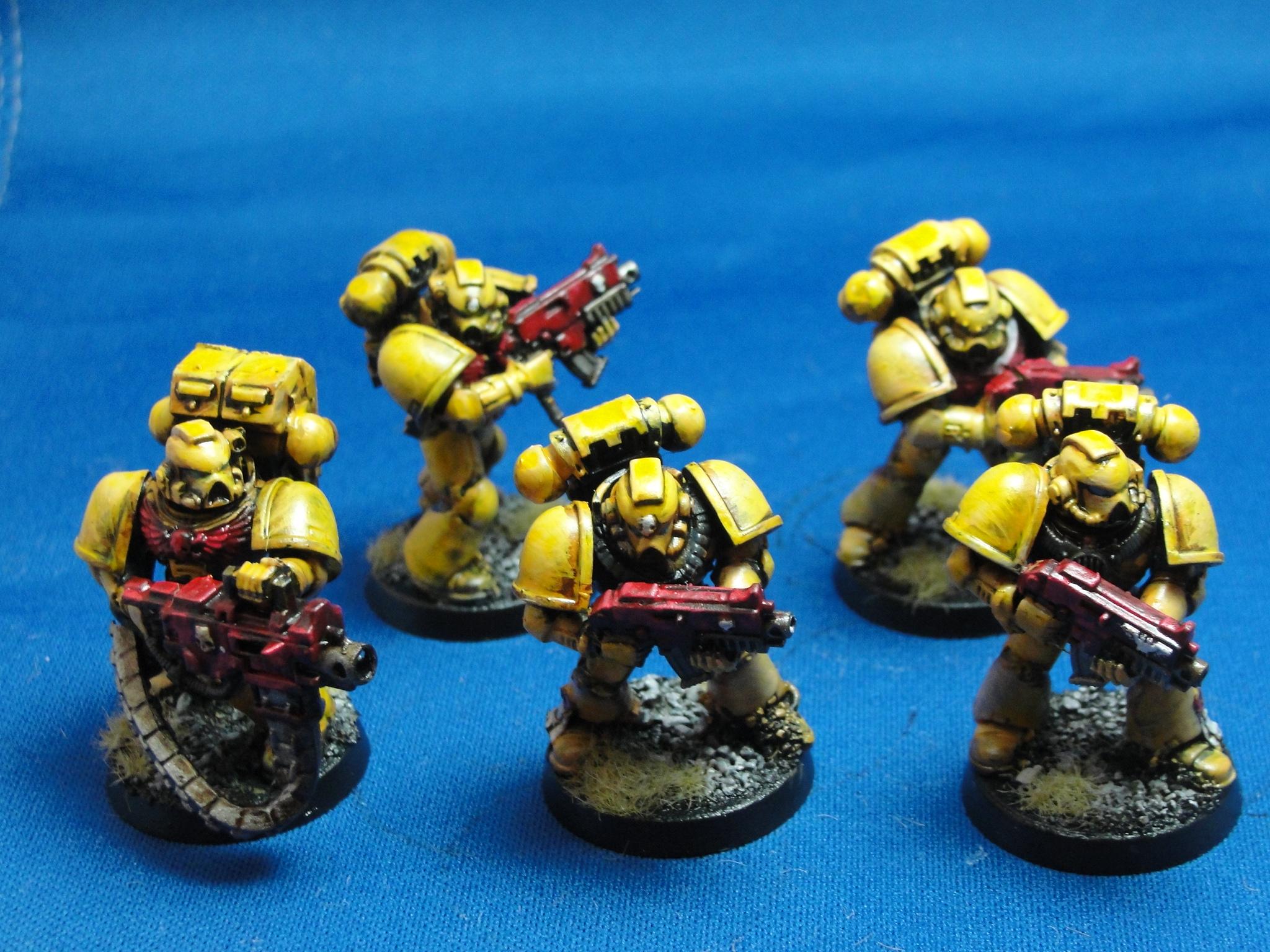 Pack D'amélioration Tactical Squad Crimson Fists - Finecast - Warhammer 40K