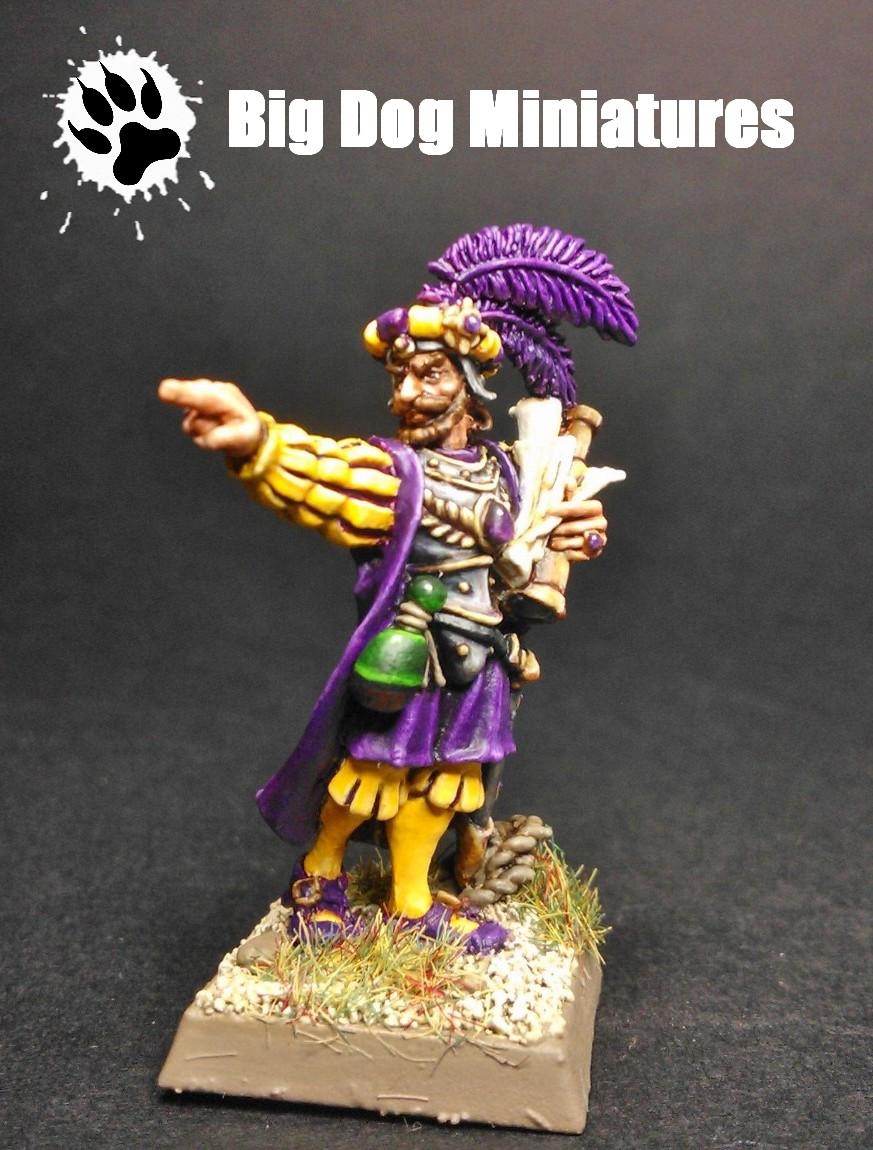 Big Dog Miniatures, Empire, Engineer, Marco Columbo, Warhammer Fantasy