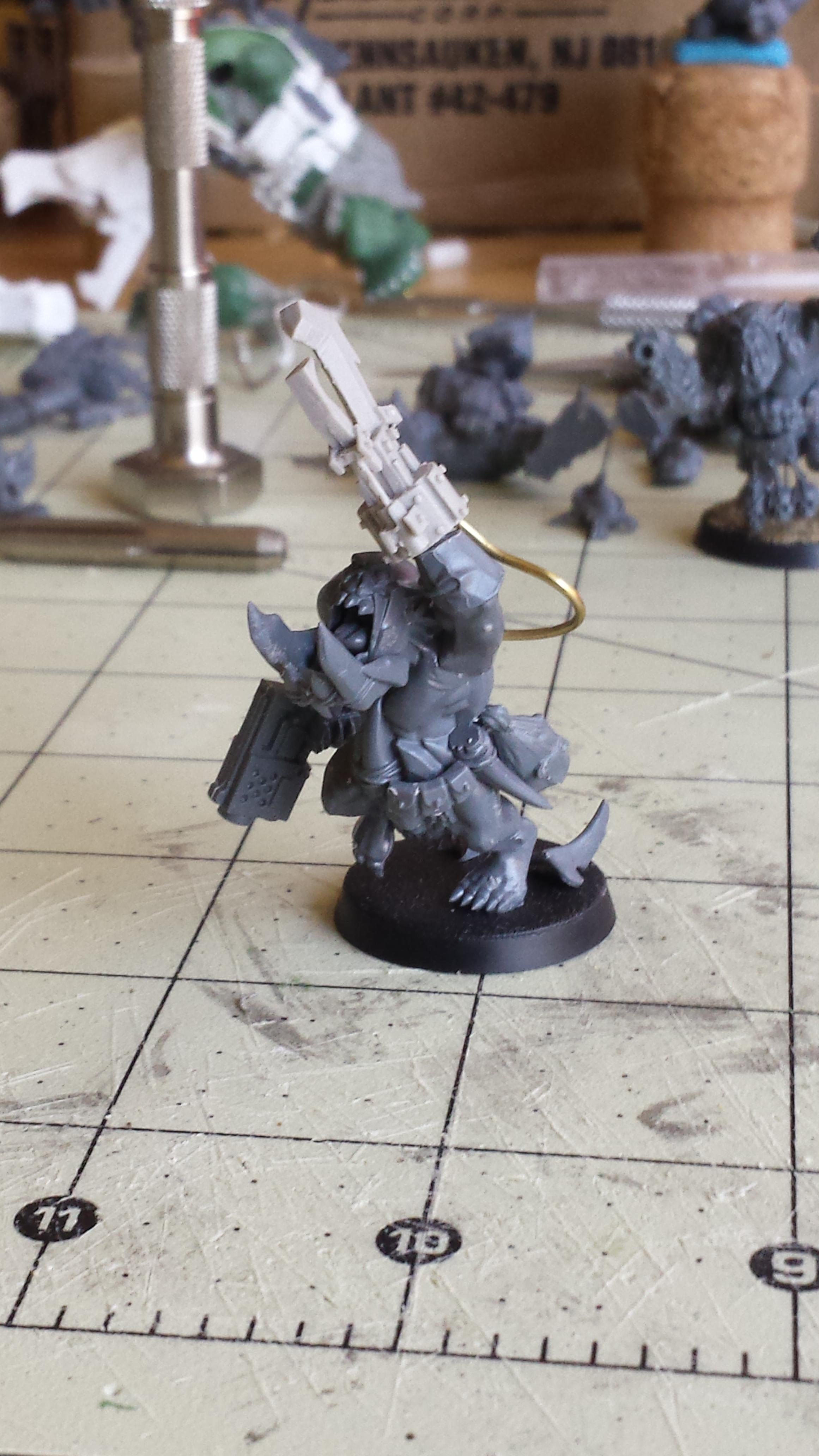 Another Snake Bite Ork with Power Klaw