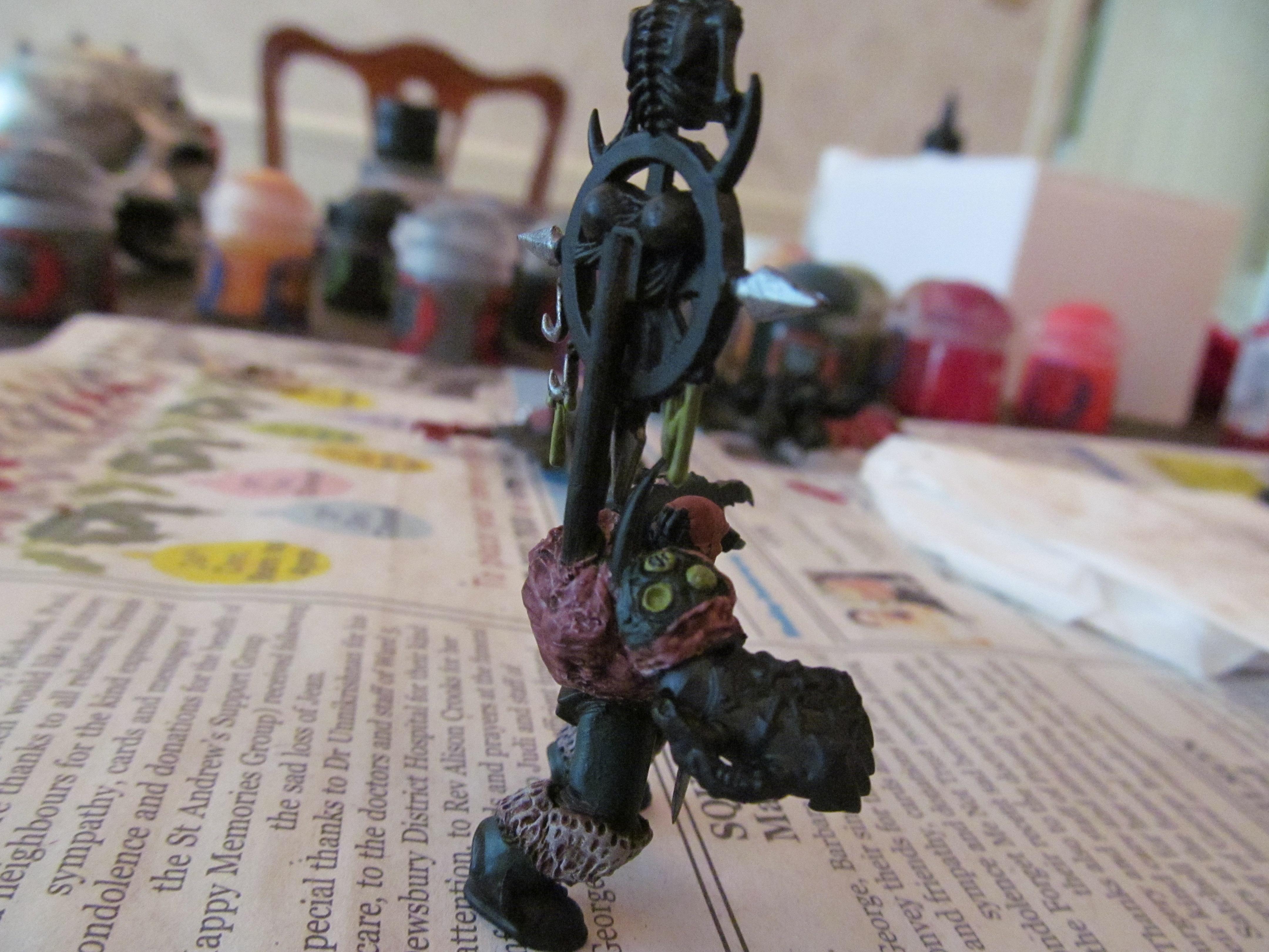 Nurgle Lord (Rotter Boxer) WIP right side