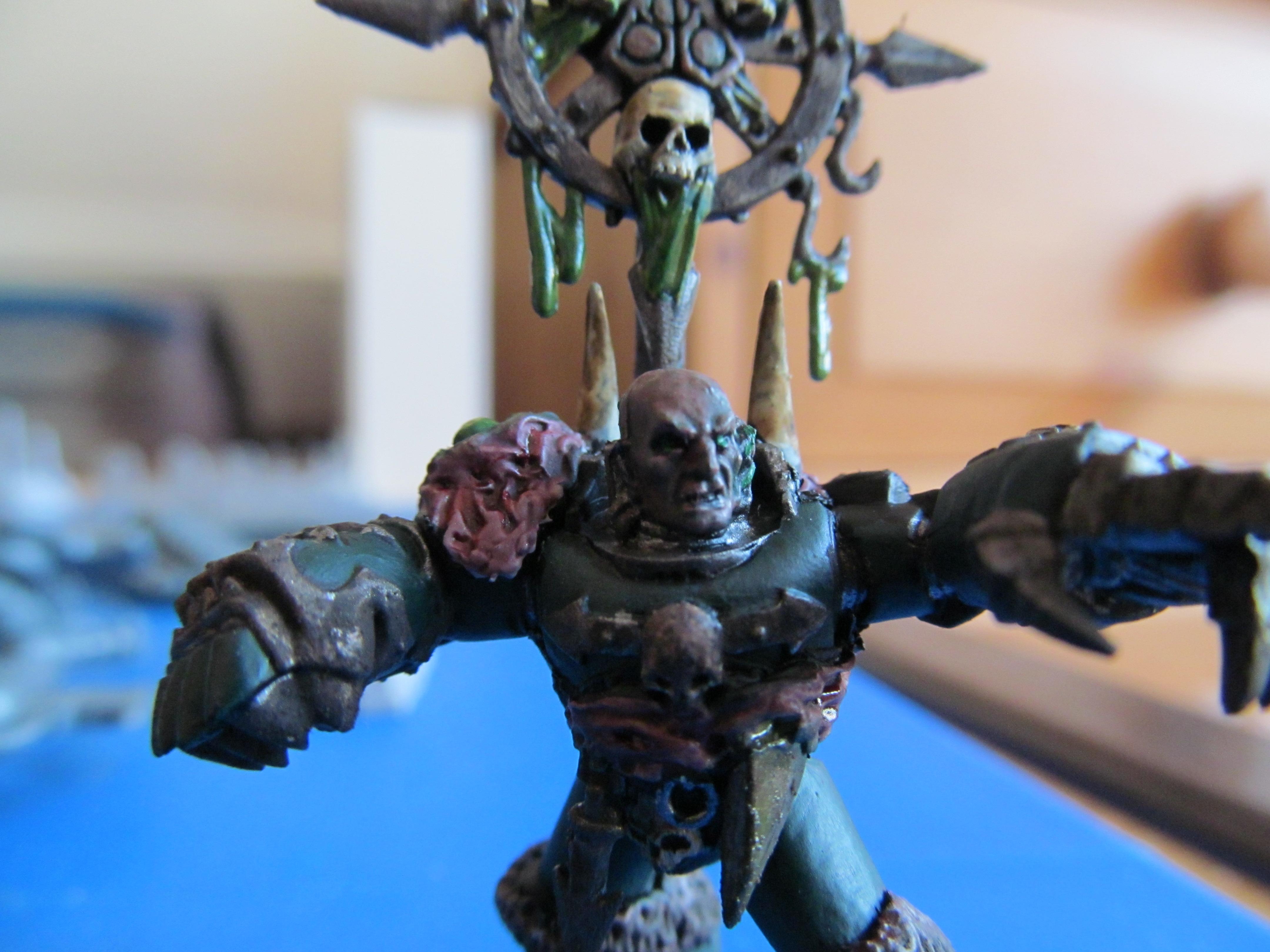 Nurgle Lord (Rotter Boxer) Complete Model close up