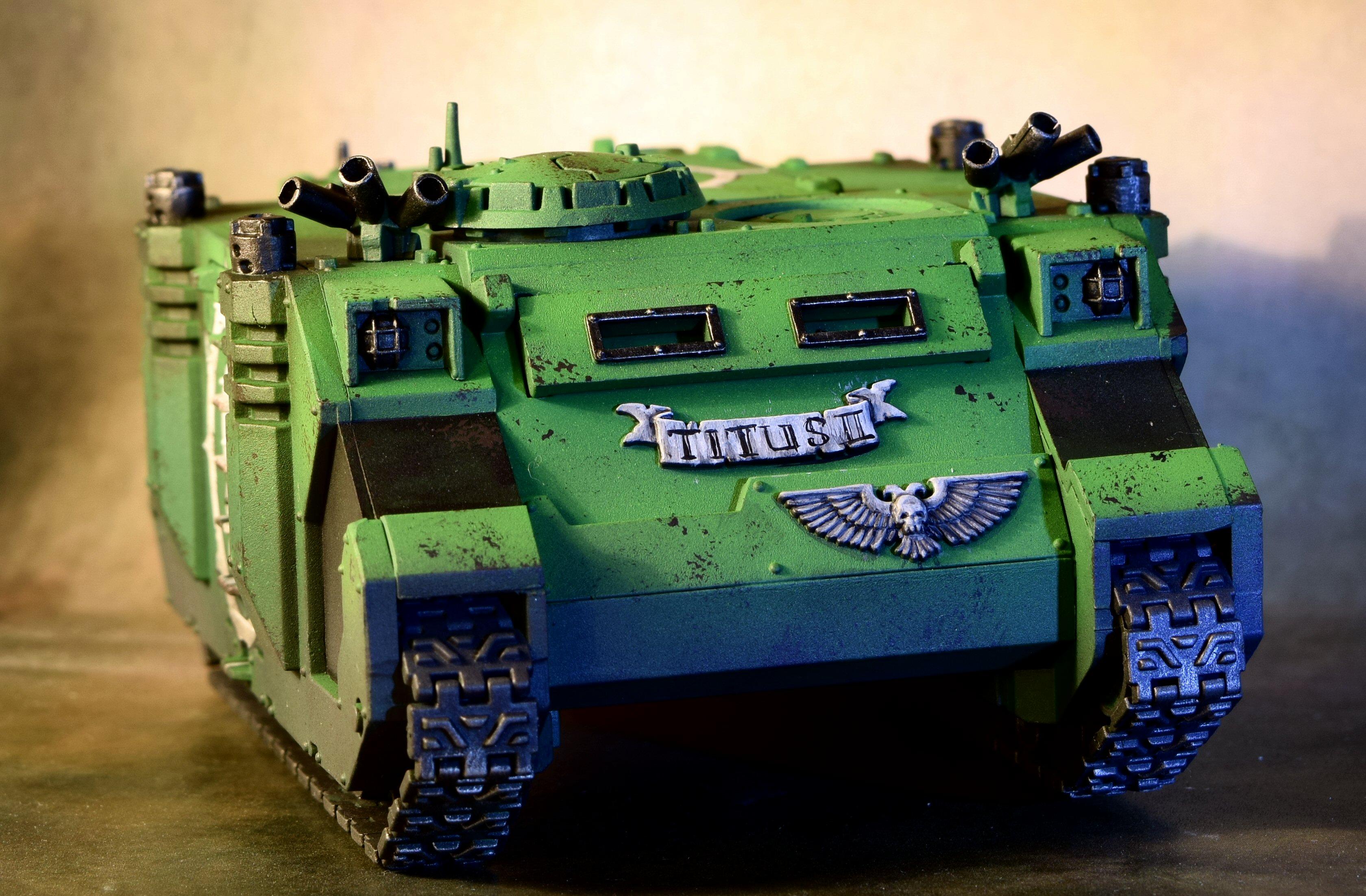 Rhino, Sons Of Medusa, Space Marines, Work In Progress