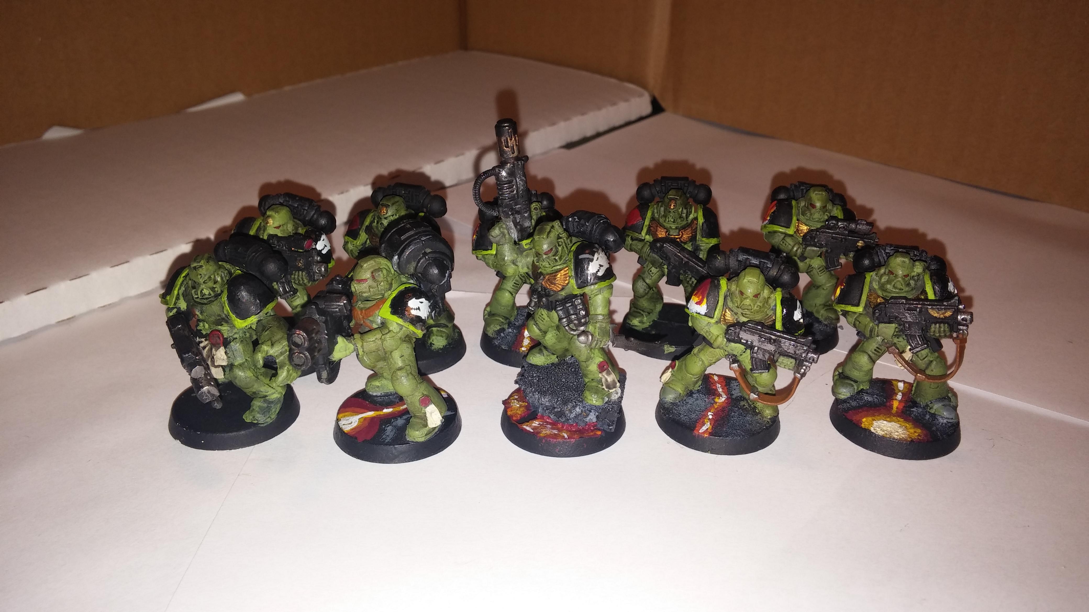 Salamanders, Tact 2