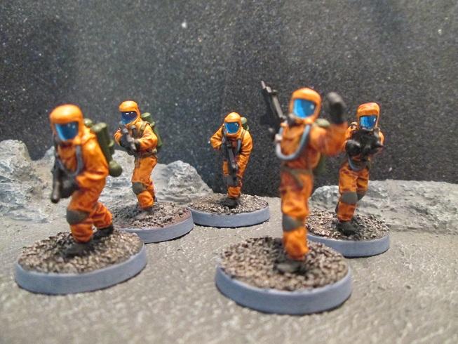 Biohazard, Hasslefree, Hazmat, Modern, Soldiers