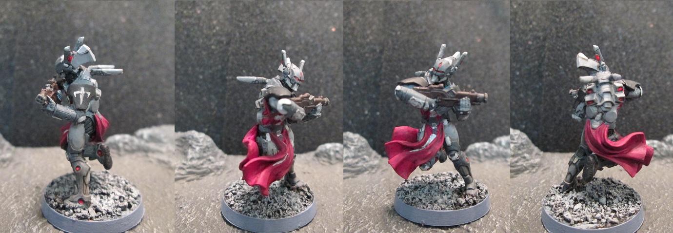 Corvus Belli, Hospitaller, Infinity, Knights, Power Armor, Santiago