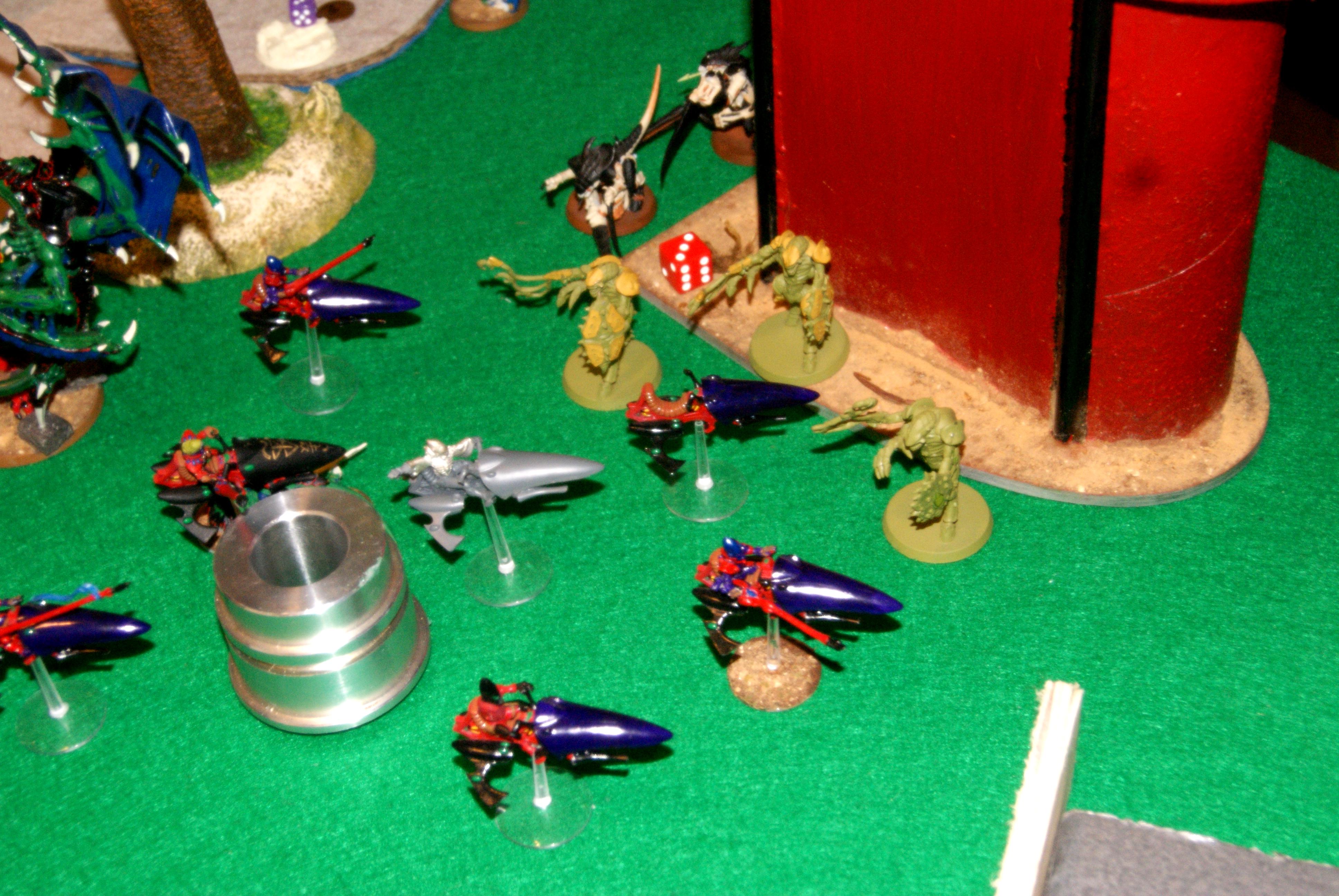 hive guard and shrikes assault