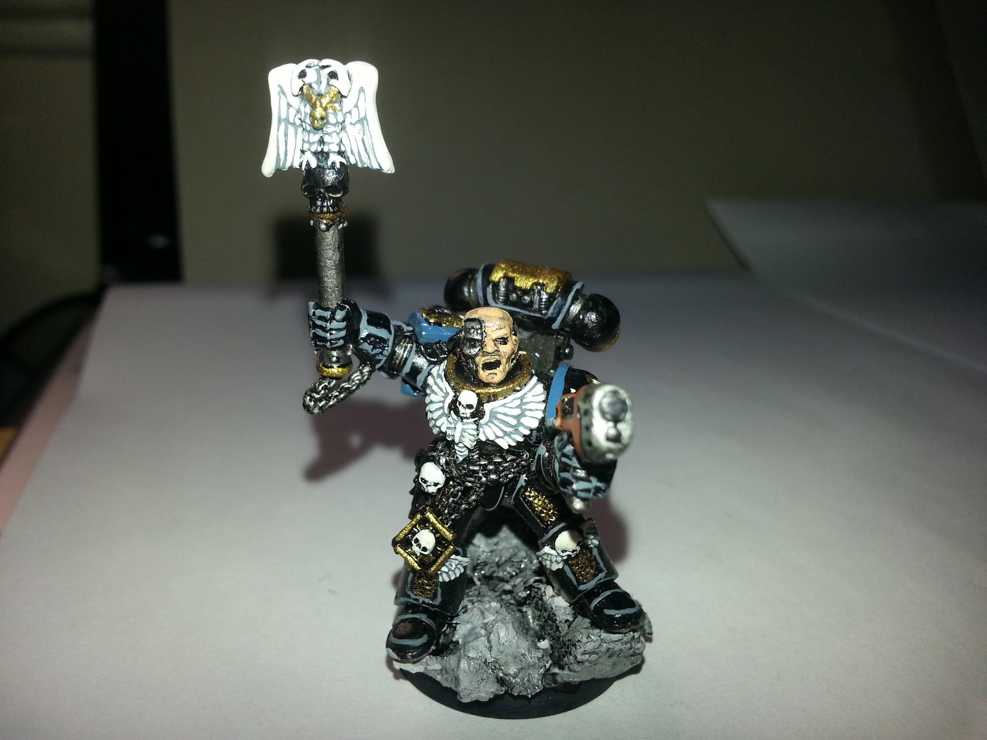 Chaplain, Emperor, Space Marines, Troops, Ultramarines, Warhammer 40,000, Work In Progress