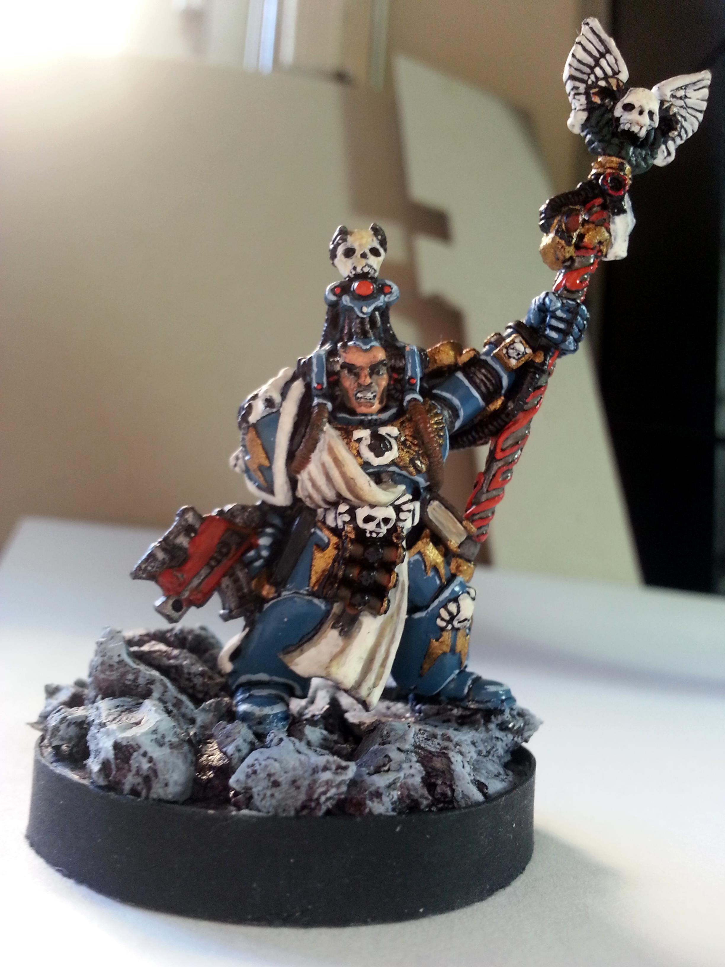 Emperor, Headquarters, Librarian, Psyonic, Space Marines, Troops, Ultramarines, Varro Tigurius, Warhammer 40,000, Work In Progress