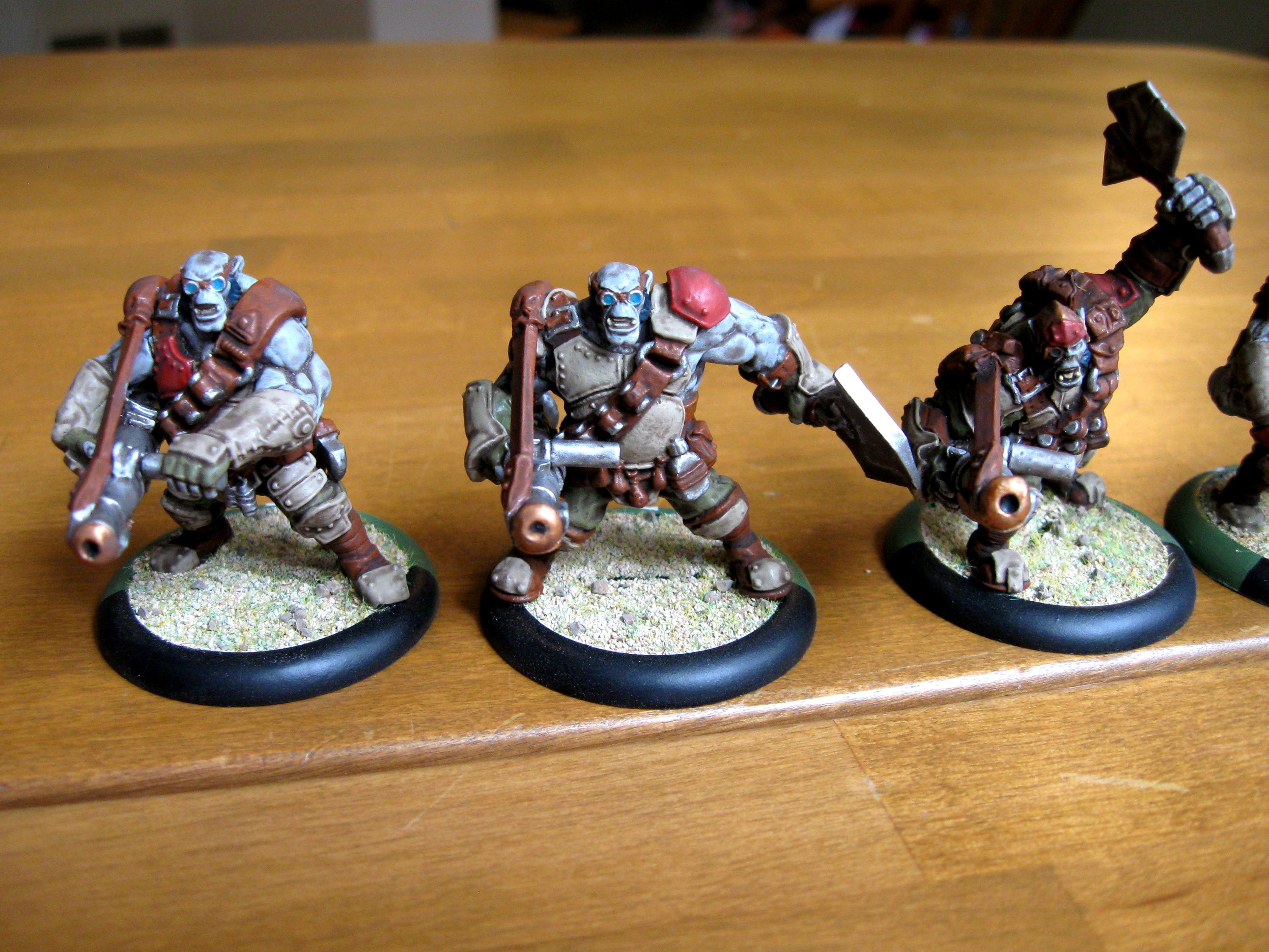 Dwarves, Mercenary, Ogrun, Privateer Press, Rhul, Searforge, Warmachine