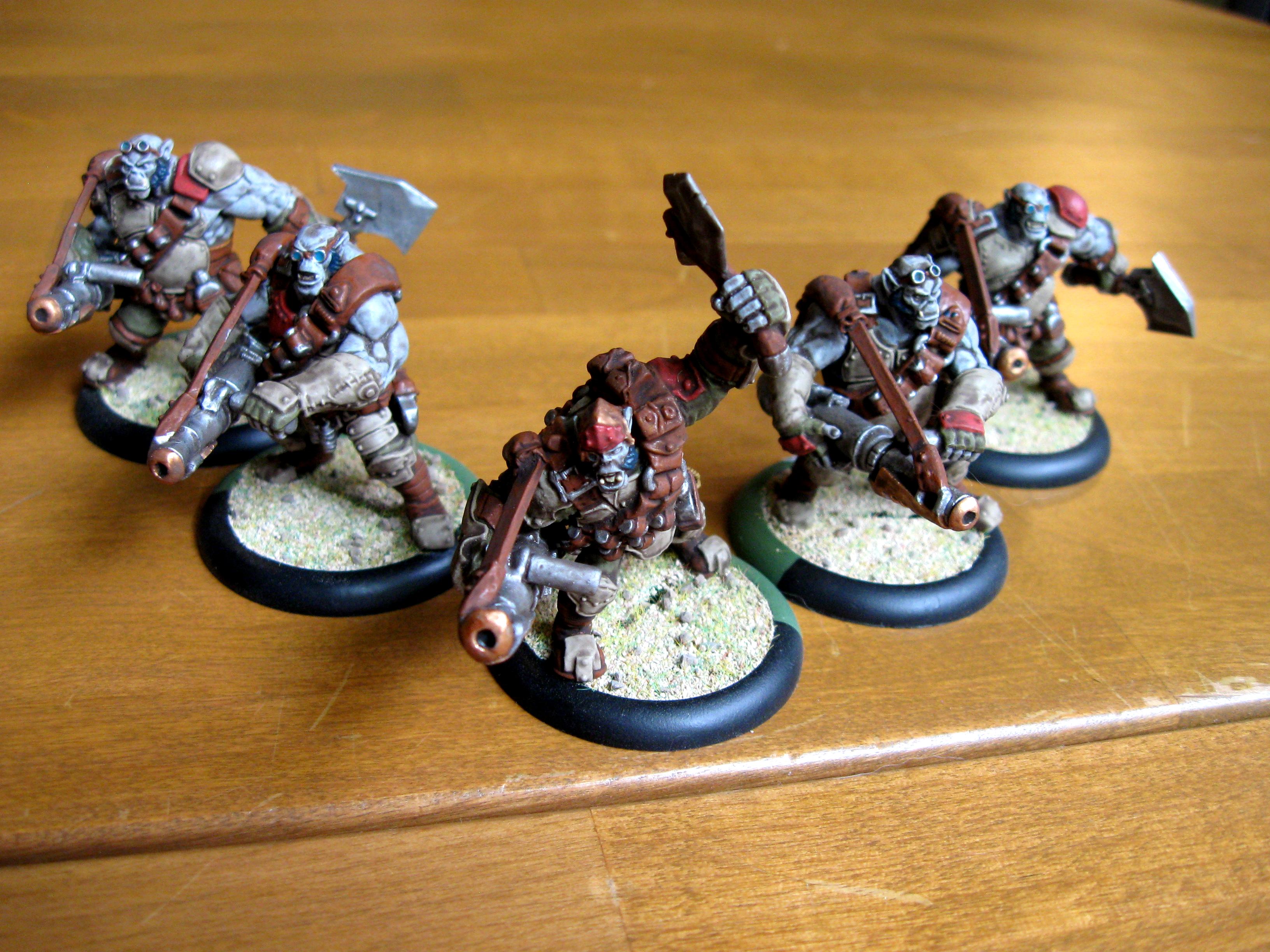 Dwarves, Mercenary, Ogrun, Privateer Press, Rhul, Searforge, Warmachine