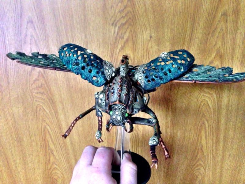 My Nurgle "living" beetle