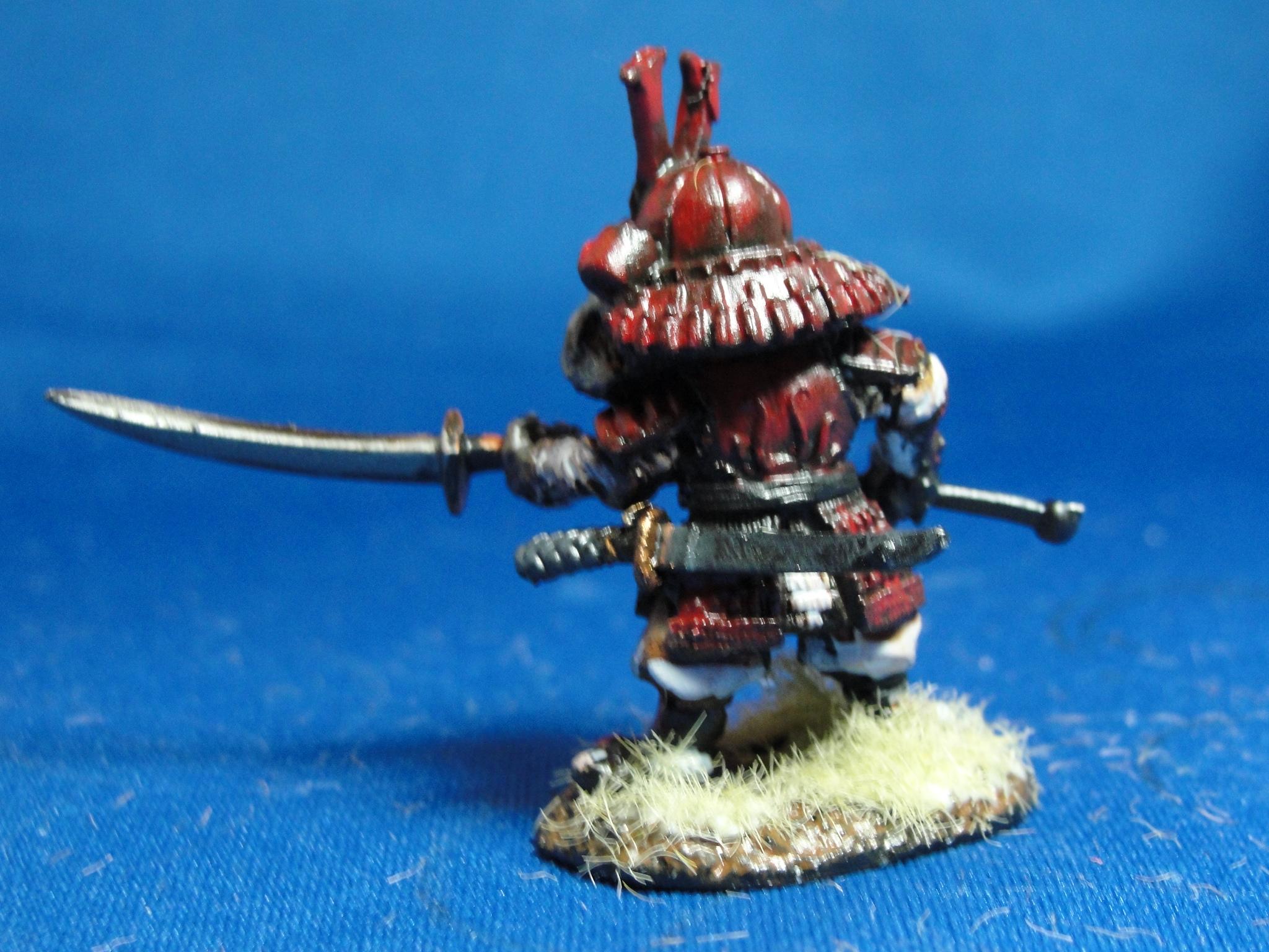 Dark Sword Miniatures, Guinea Pig Samurai, Samurai, Fantasy