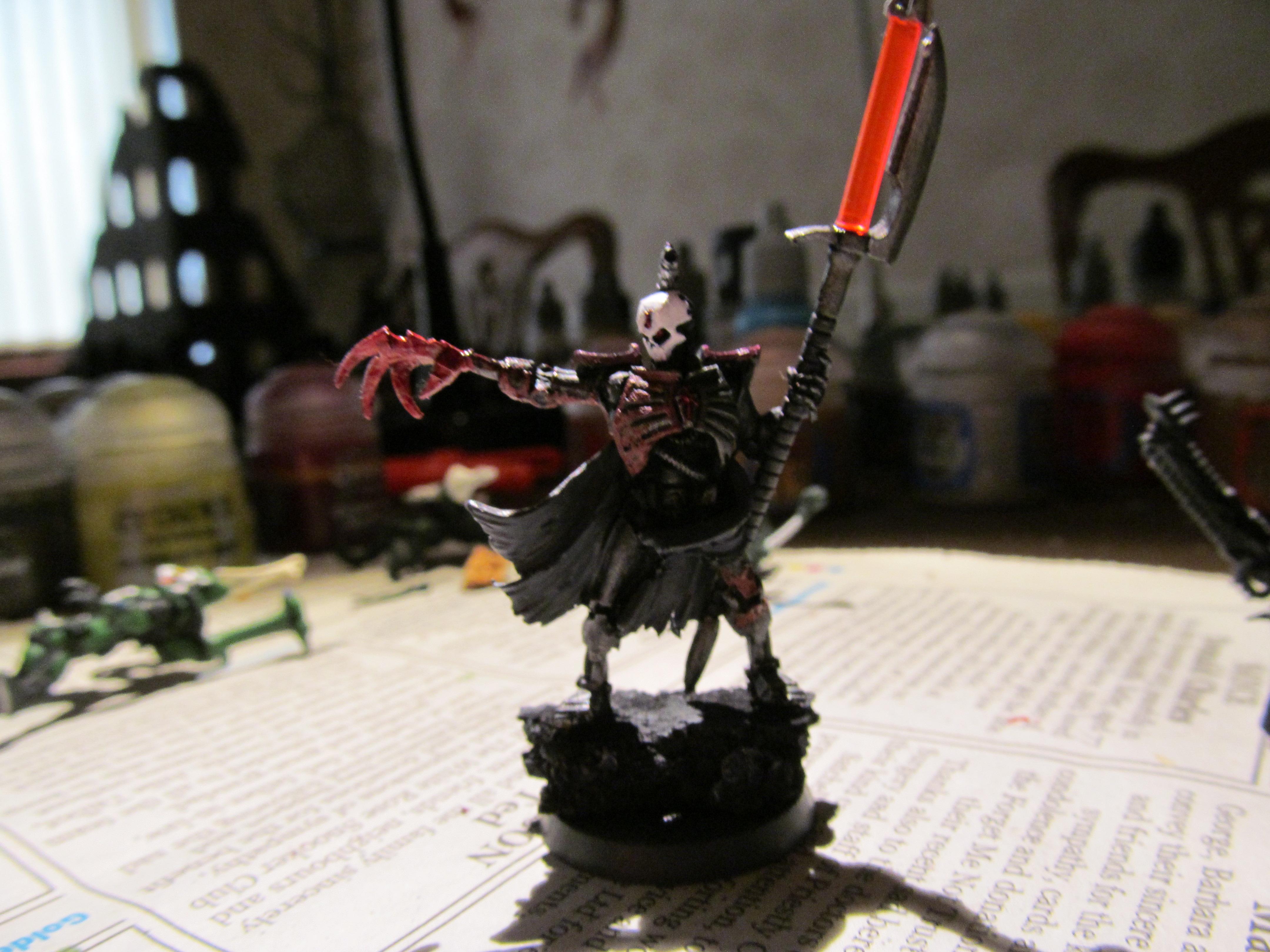 Necron Lord (Crimson Fist Slayer) Dark View
