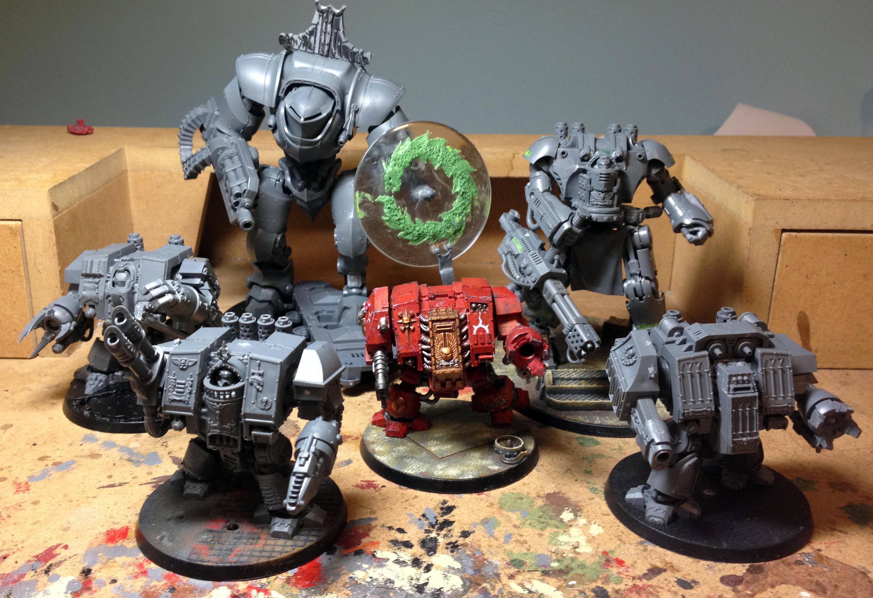Conversion, Dreadnought, Mech, Pre Heresy, Space Marines, Warhammer 40,000, Warhammer Fantasy