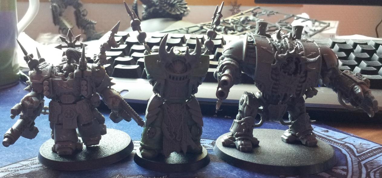 Chaos, Terminator Armor, Warhammer 40,000