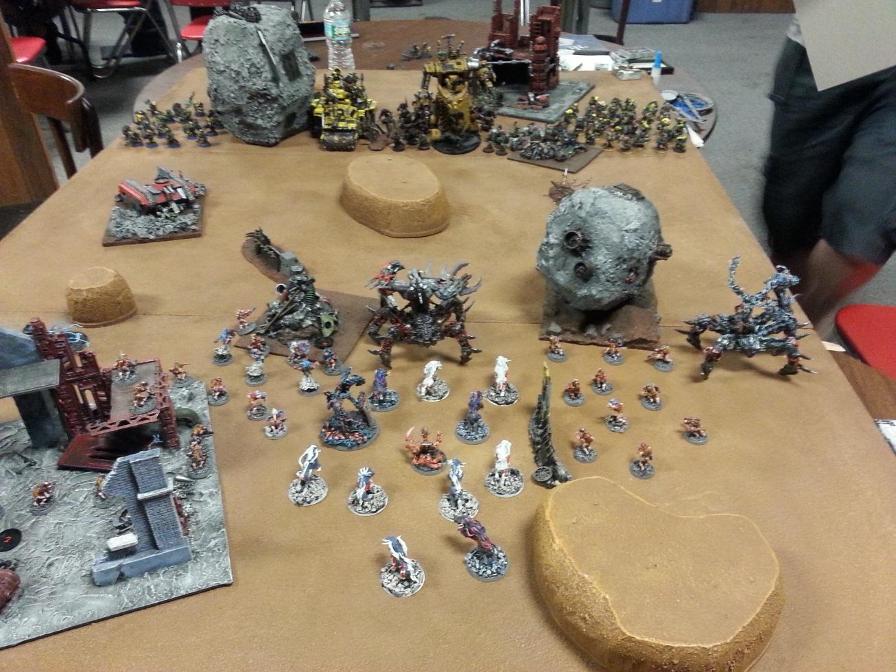 Battle Report, Chaos Daemons, Daemons, Harrowed, Orks