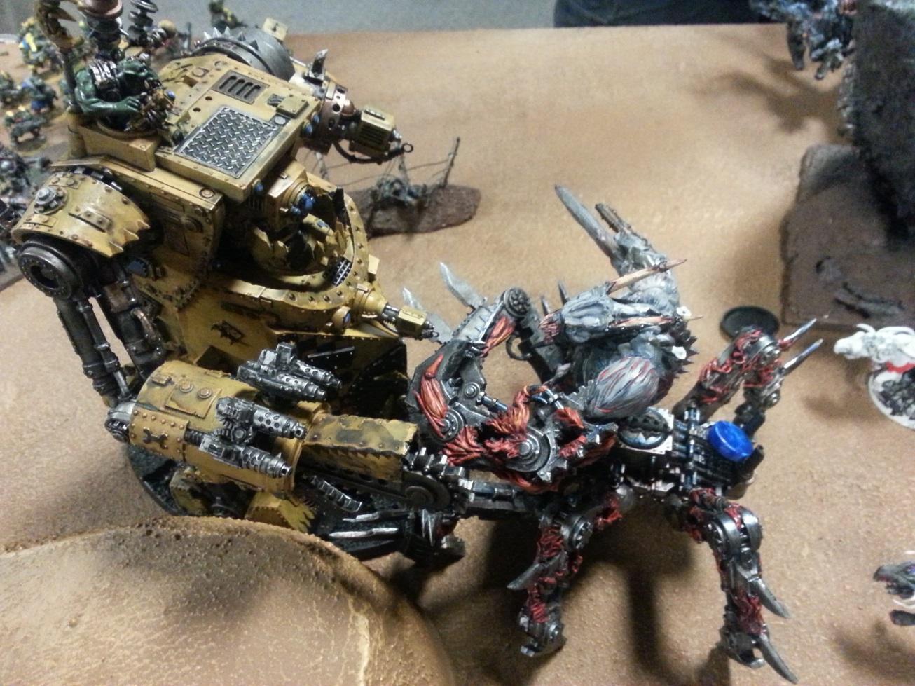 Battle Report, Chaos Daemons, Daemons, Harrowed, Orks