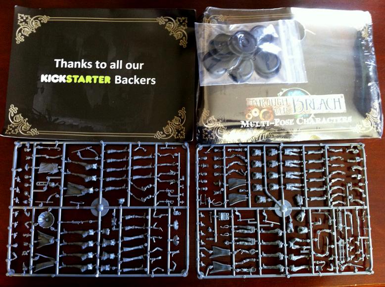 Malifaux -Through The Breach Kickstarter box