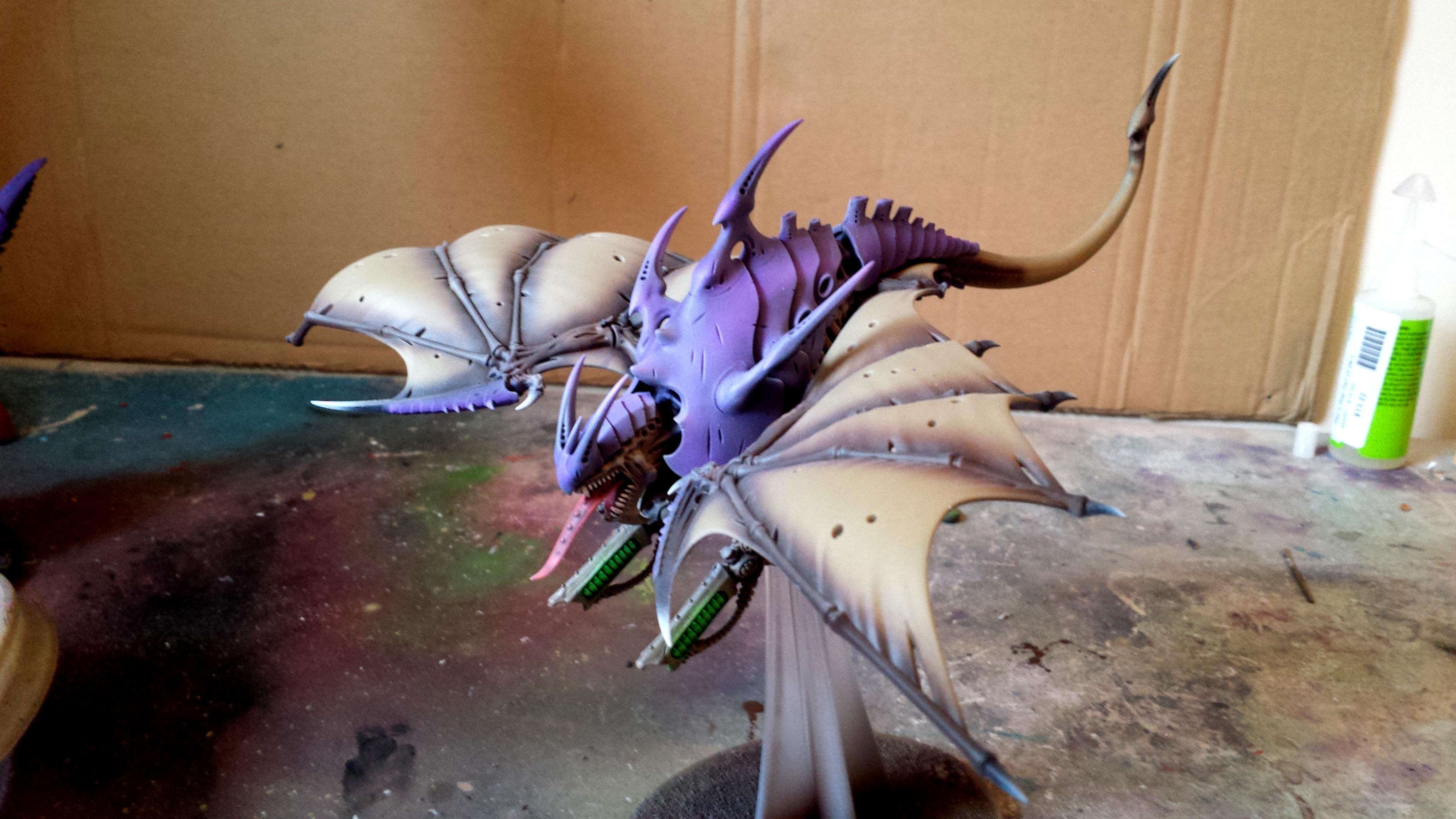 Flyer, Harpy, Pink, Subtle, Tyranids, Warhammer 40,000