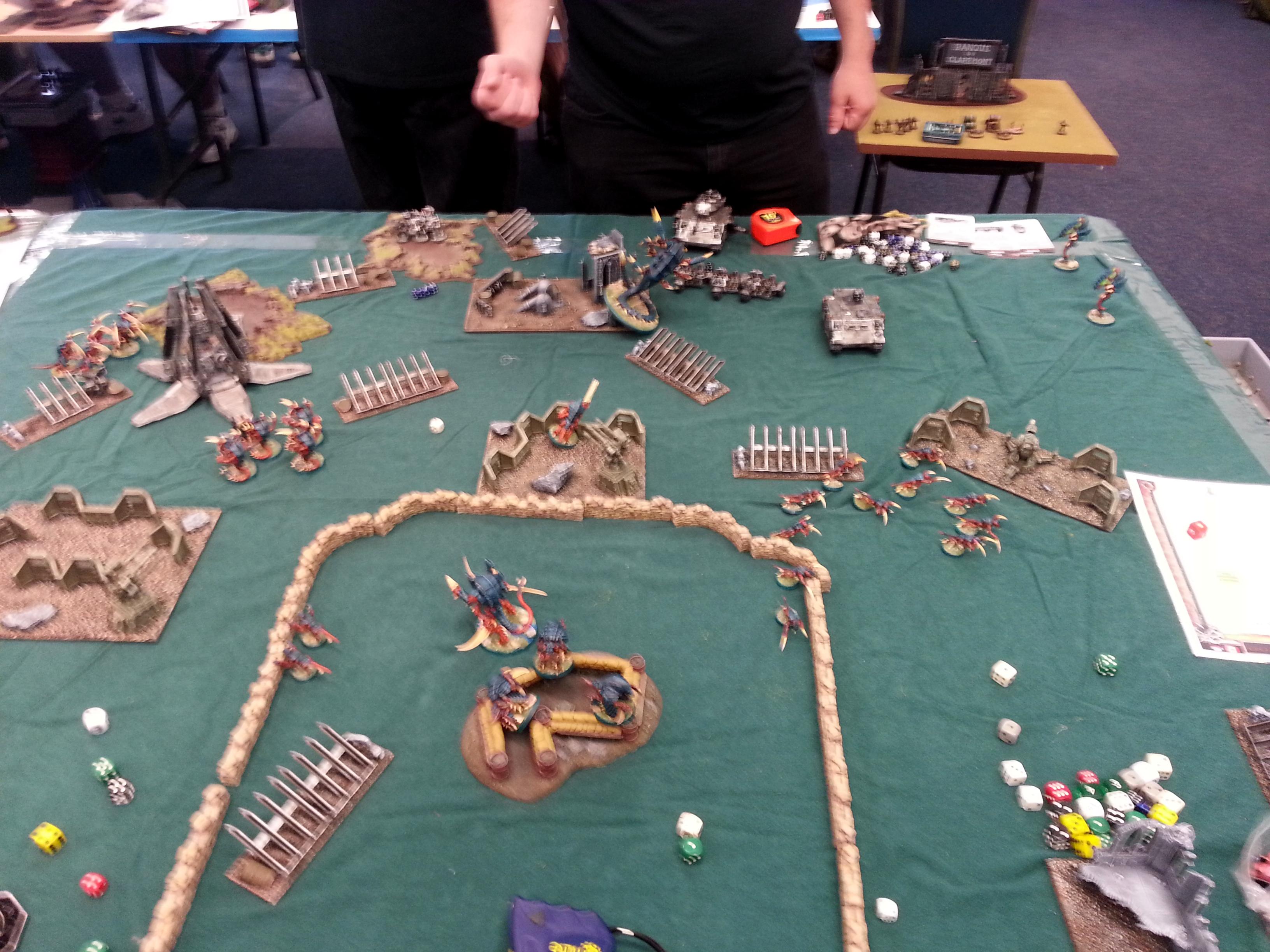 Turn 2a Tyranids: End of turn overview