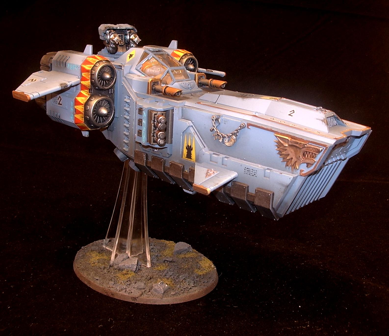 2014, New Release, Space Wolves, Stormfang, Stormwolf, Weathered